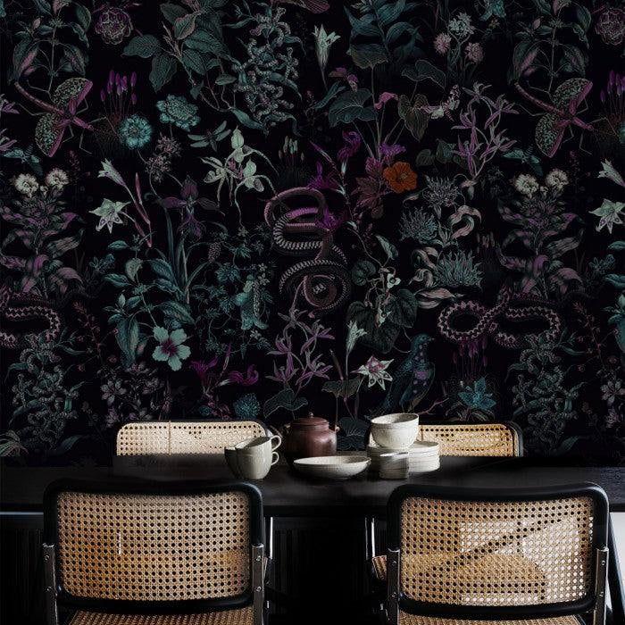 Tapeta Botanic Violet Wallcolors    Eye on Design