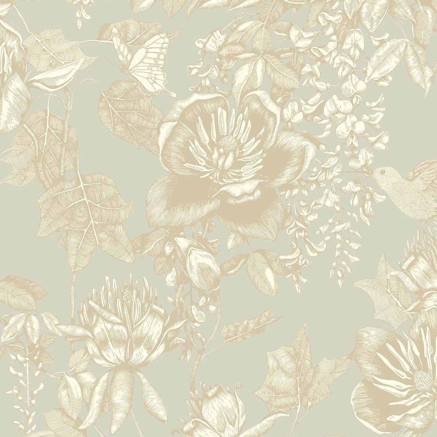 Tapeta FOLIE - Tivoli oliwkowy Cole & Son    Eye on Design