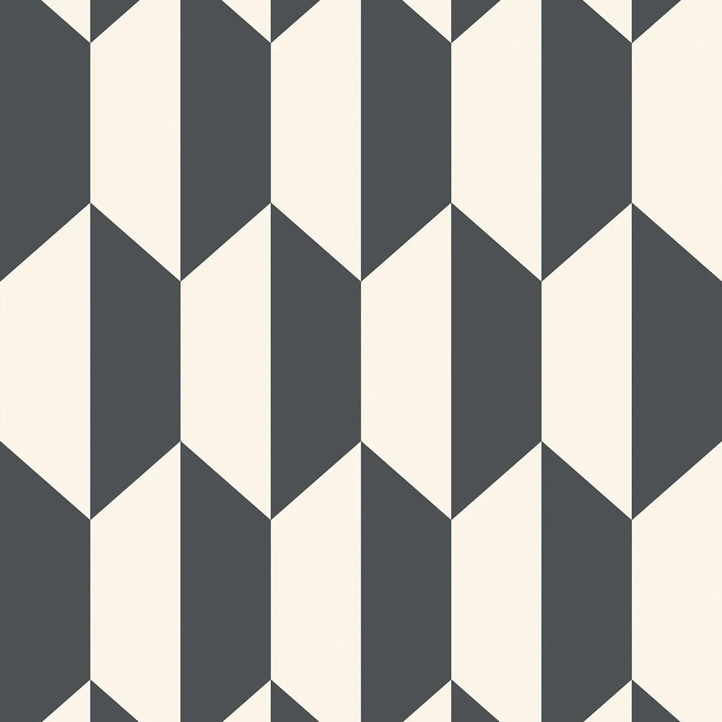 Tapeta GEOMETRIC II - Tile czarny Cole & Son    Eye on Design