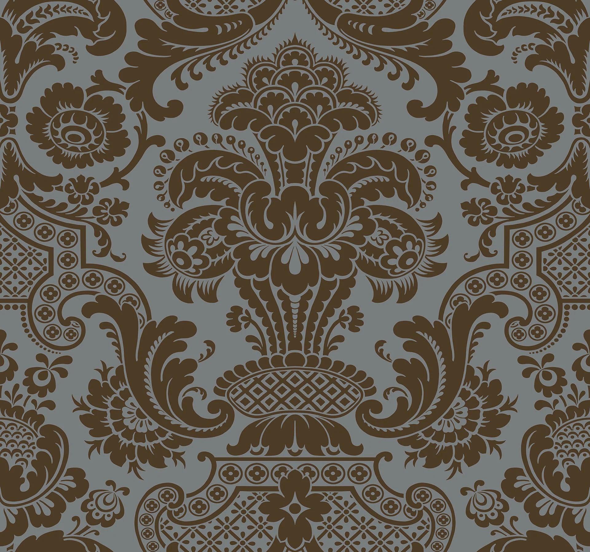 Tapeta MARIINSKY DAMASK - Carmen brązowy Cole & Son    Eye on Design