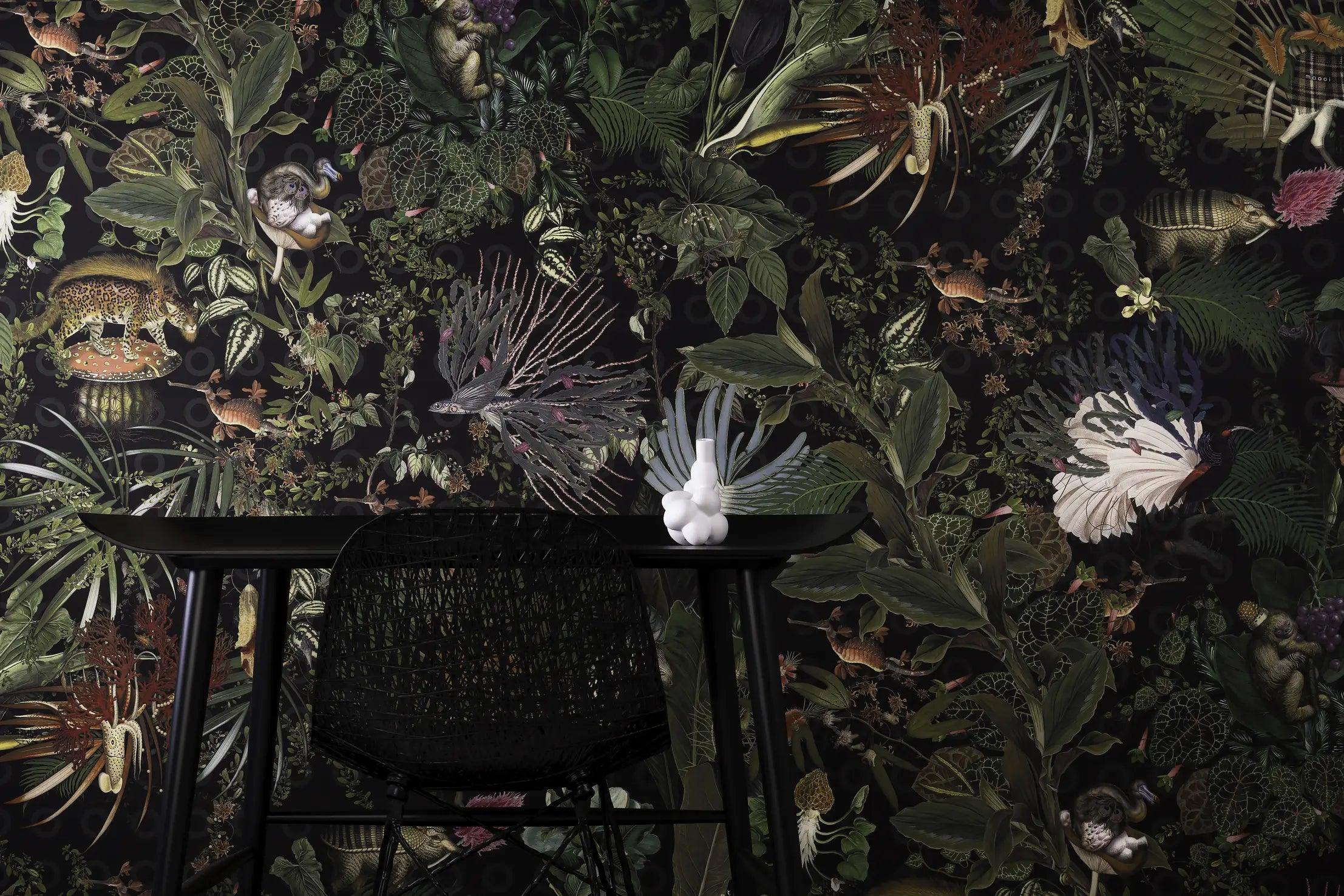 Tapeta tekstylna MENAGERIE OF EXTINCT ANIMALS - RAVEN Arte    Eye on Design