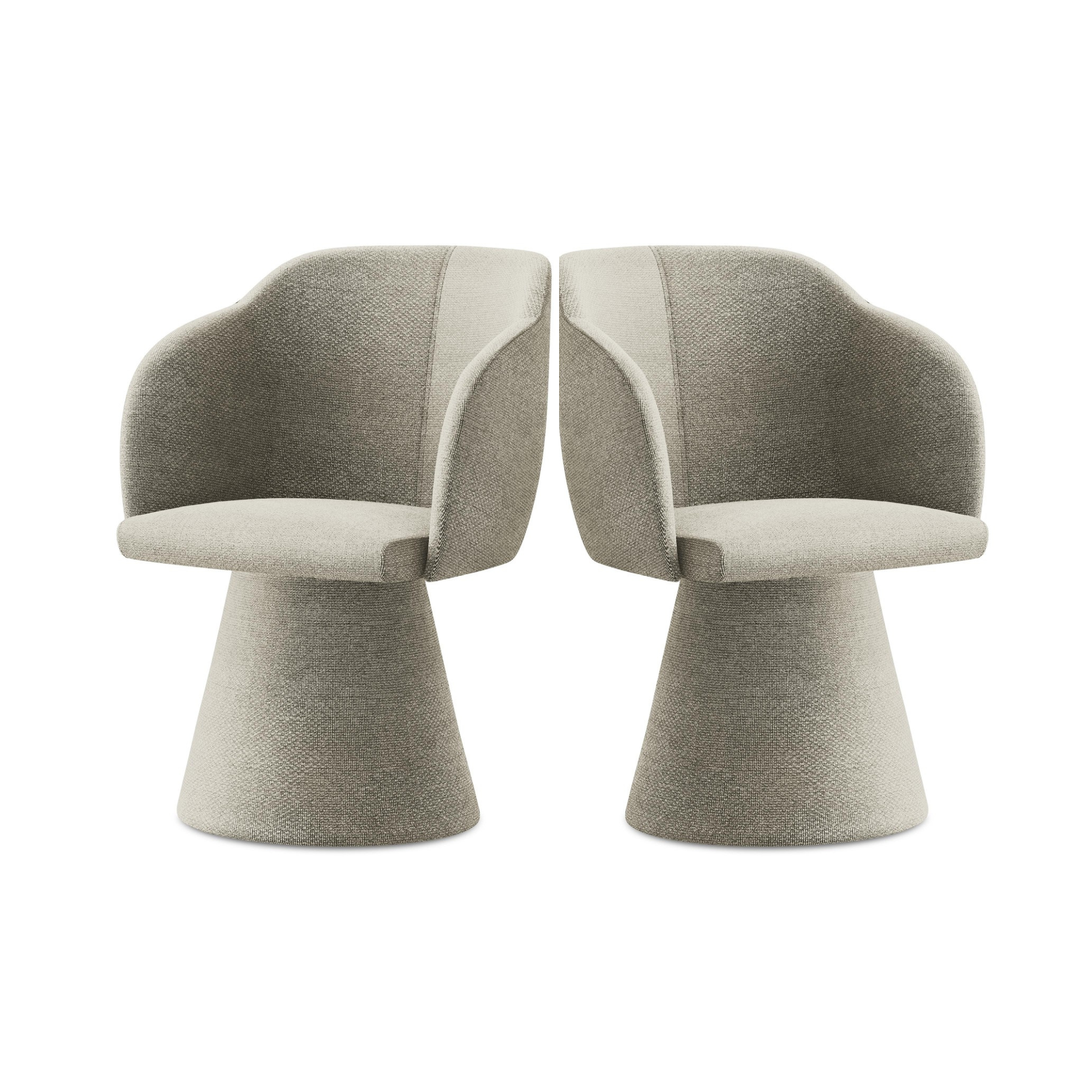 KANOA Chair in Taupe Boucle