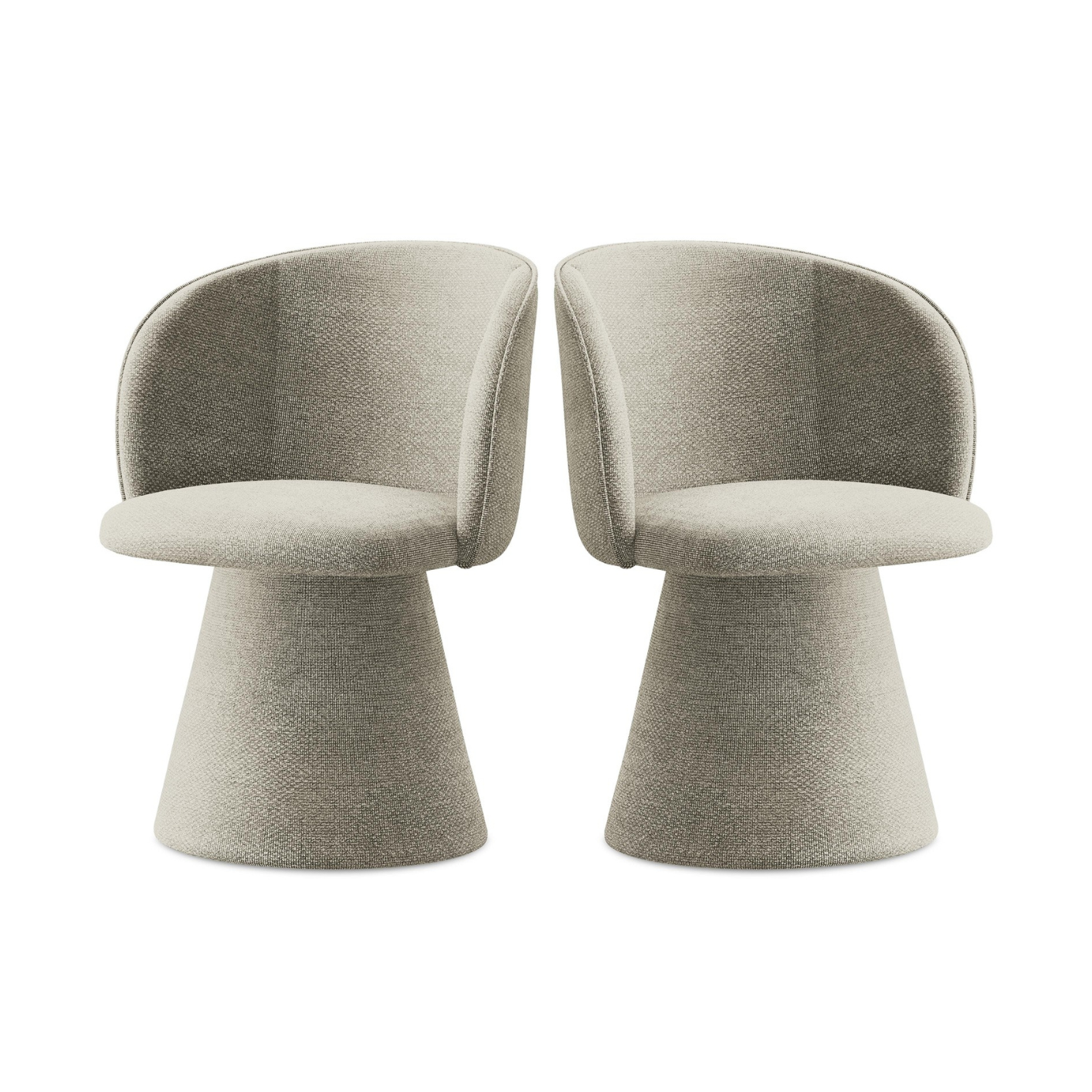 Stuhl MAIA taupe Boucle