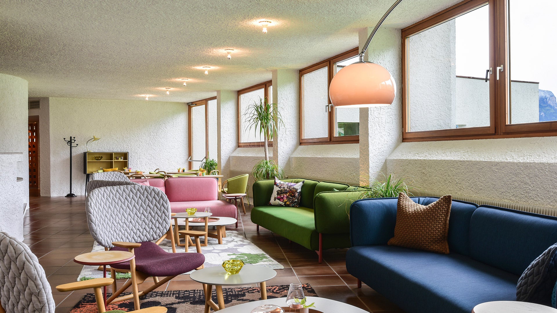 Plafondlamp TETI transparant