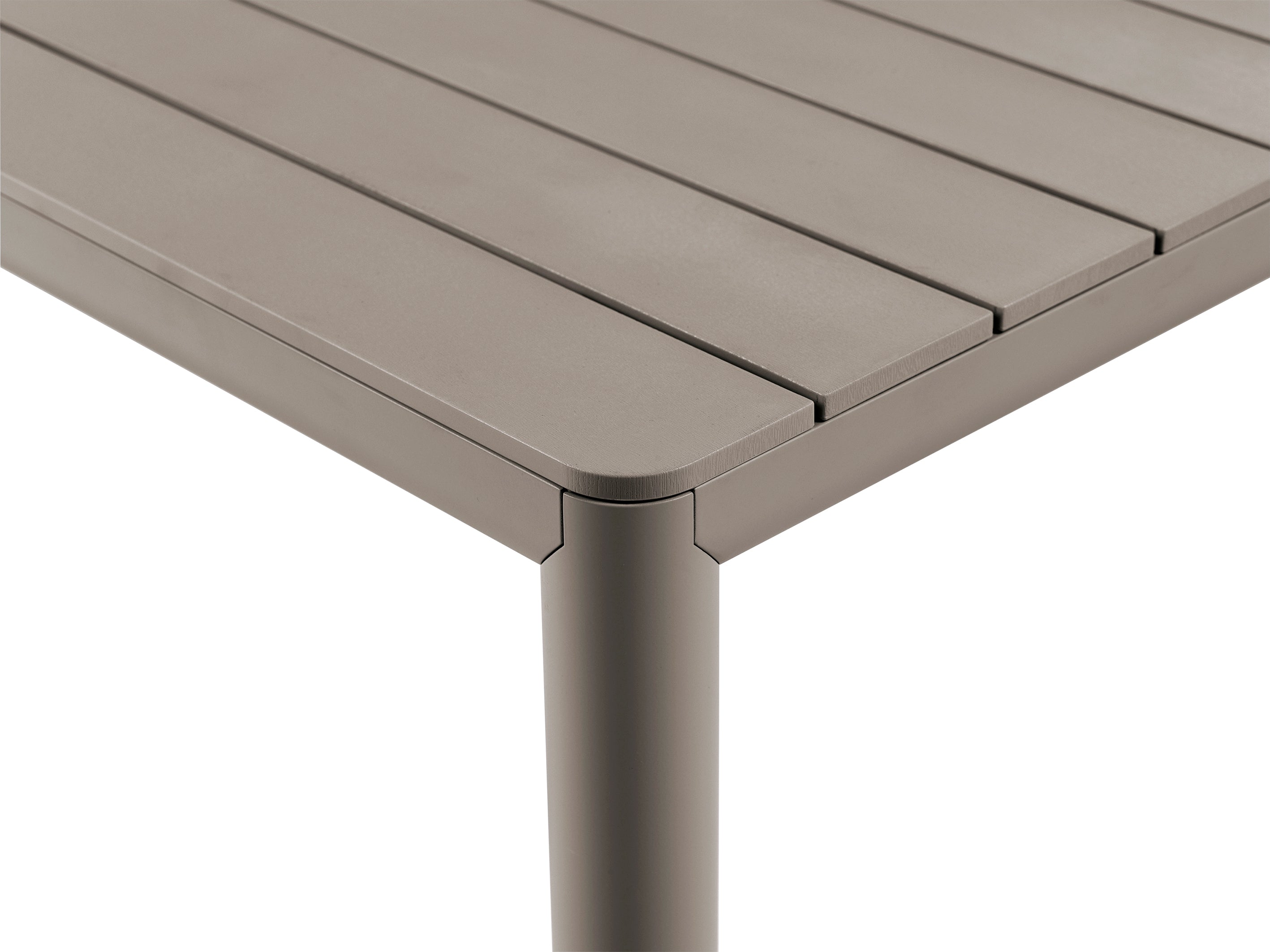 TEVERE taupe extendable outdoor table