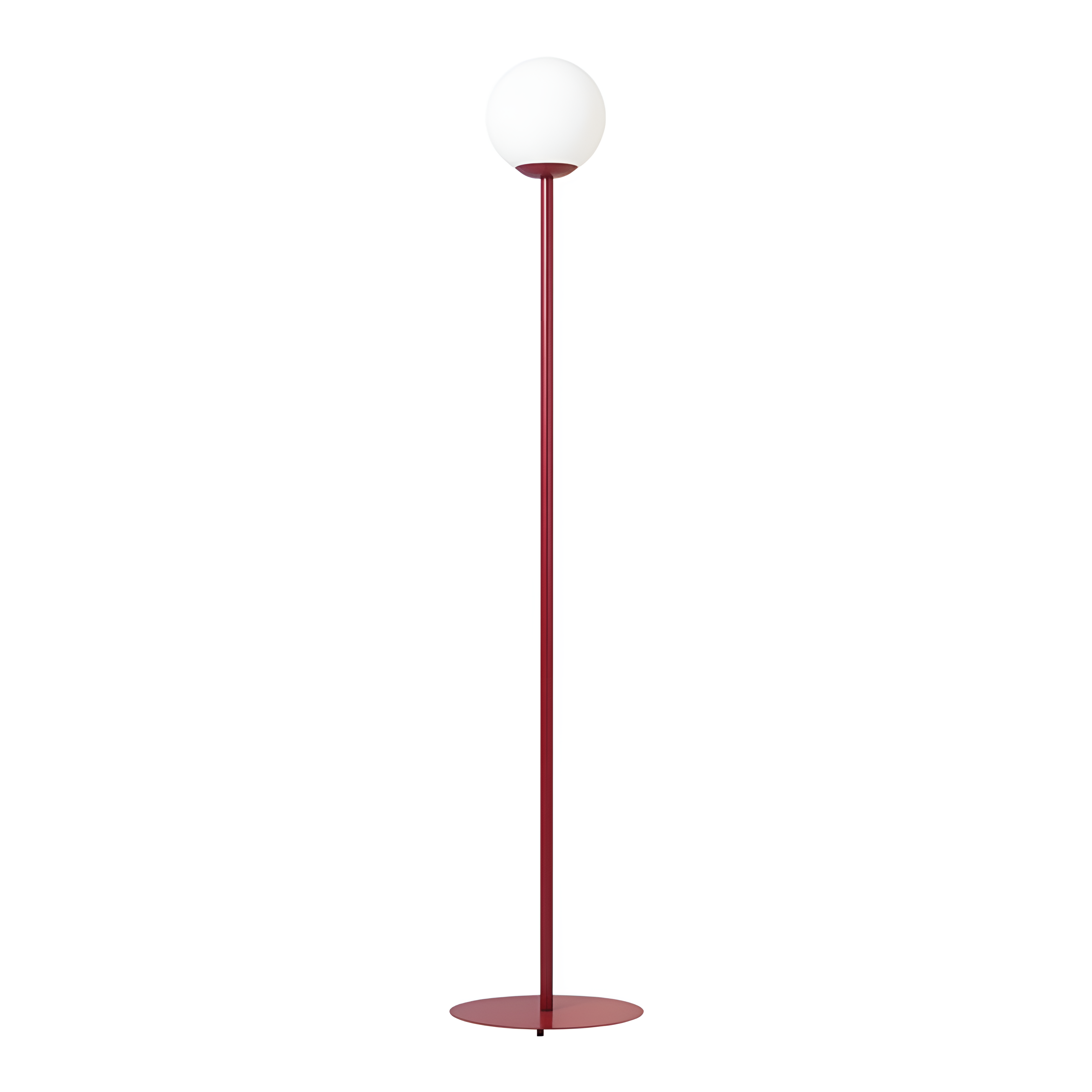 Vloerlamp PINNE rood