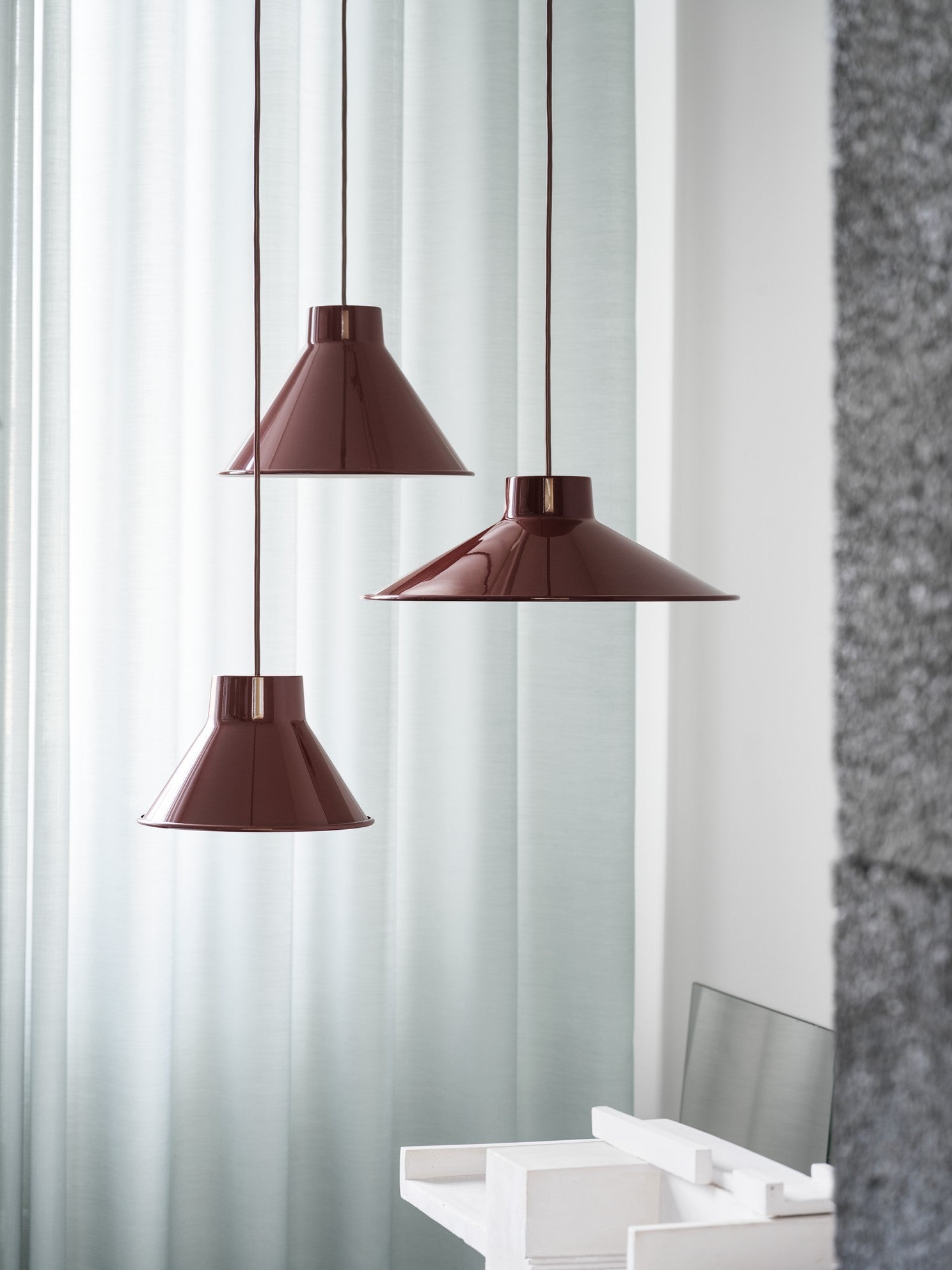 Hanglamp TOP bordeaux