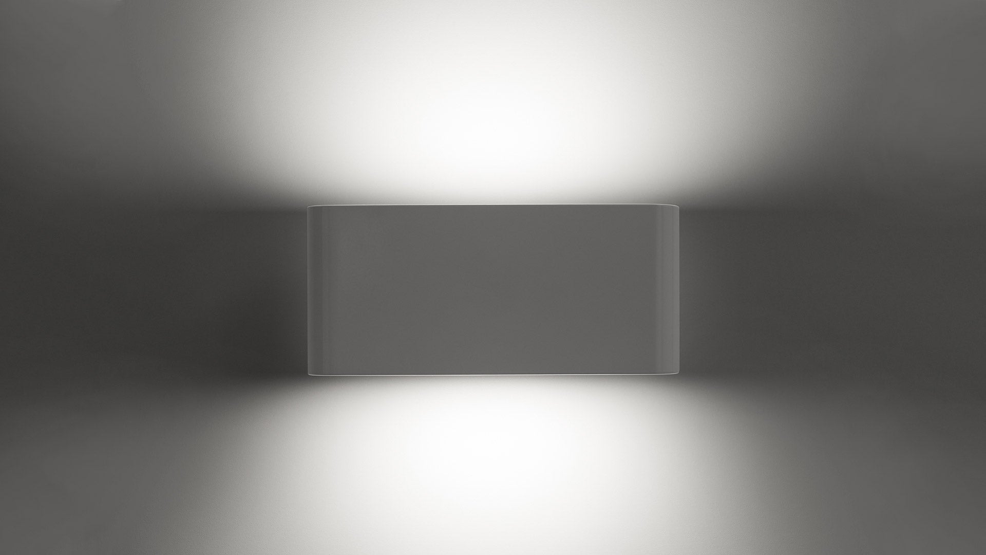 Wandlamp TWO FLAGS wit