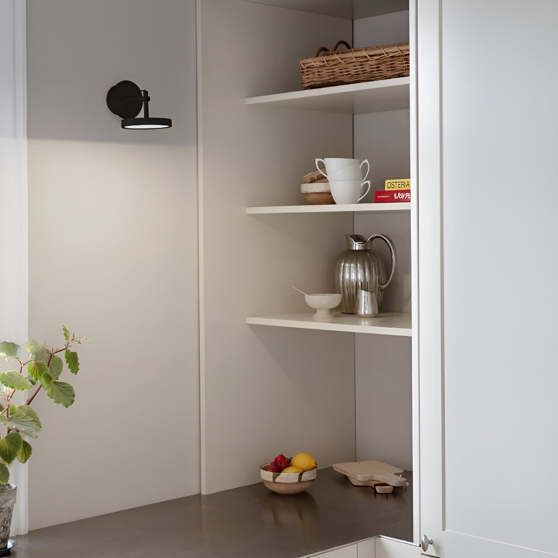 Adjustable Wall Lamp ASTERIA SPOT Black