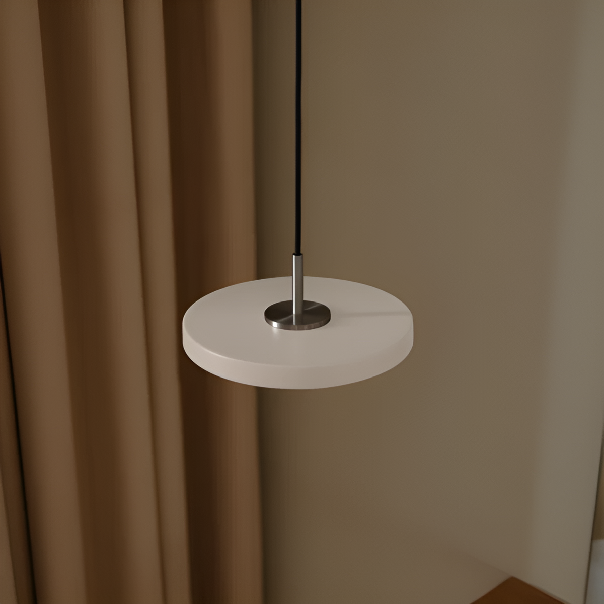 Hanglamp ASTERIA MICRO parelmoer met zilveren inzet