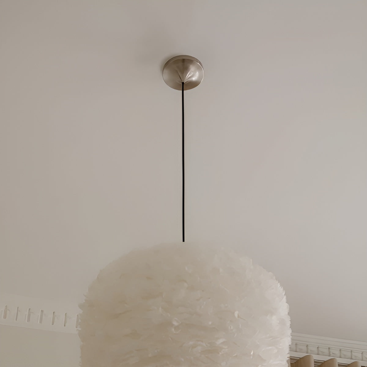 Mocowanie lampy wiszącej CORD PRO srebrny