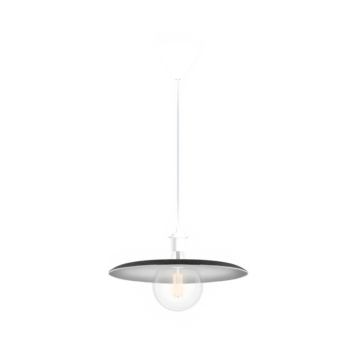 Abażur SHADE ciemnoszary