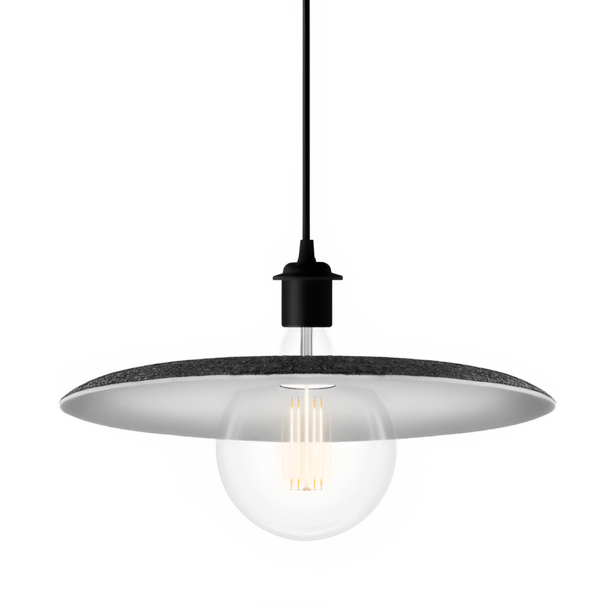 Abażur SHADE ciemnoszary