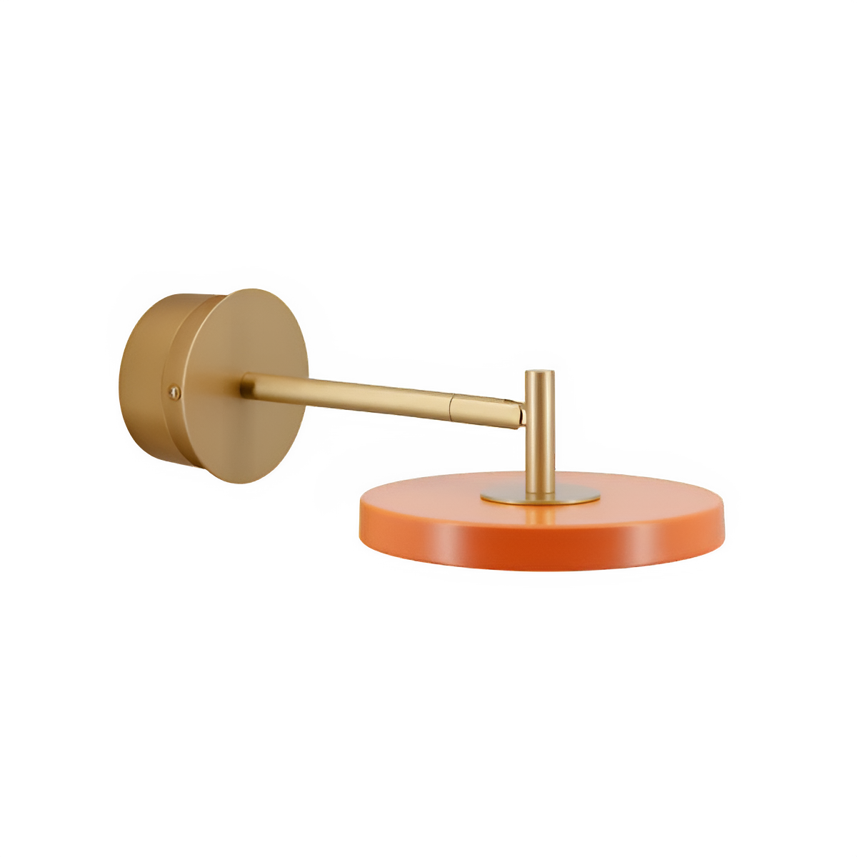 Lampa ścienna z wysięgnikiem regulowana ASTERIA WALL pomarańczowy