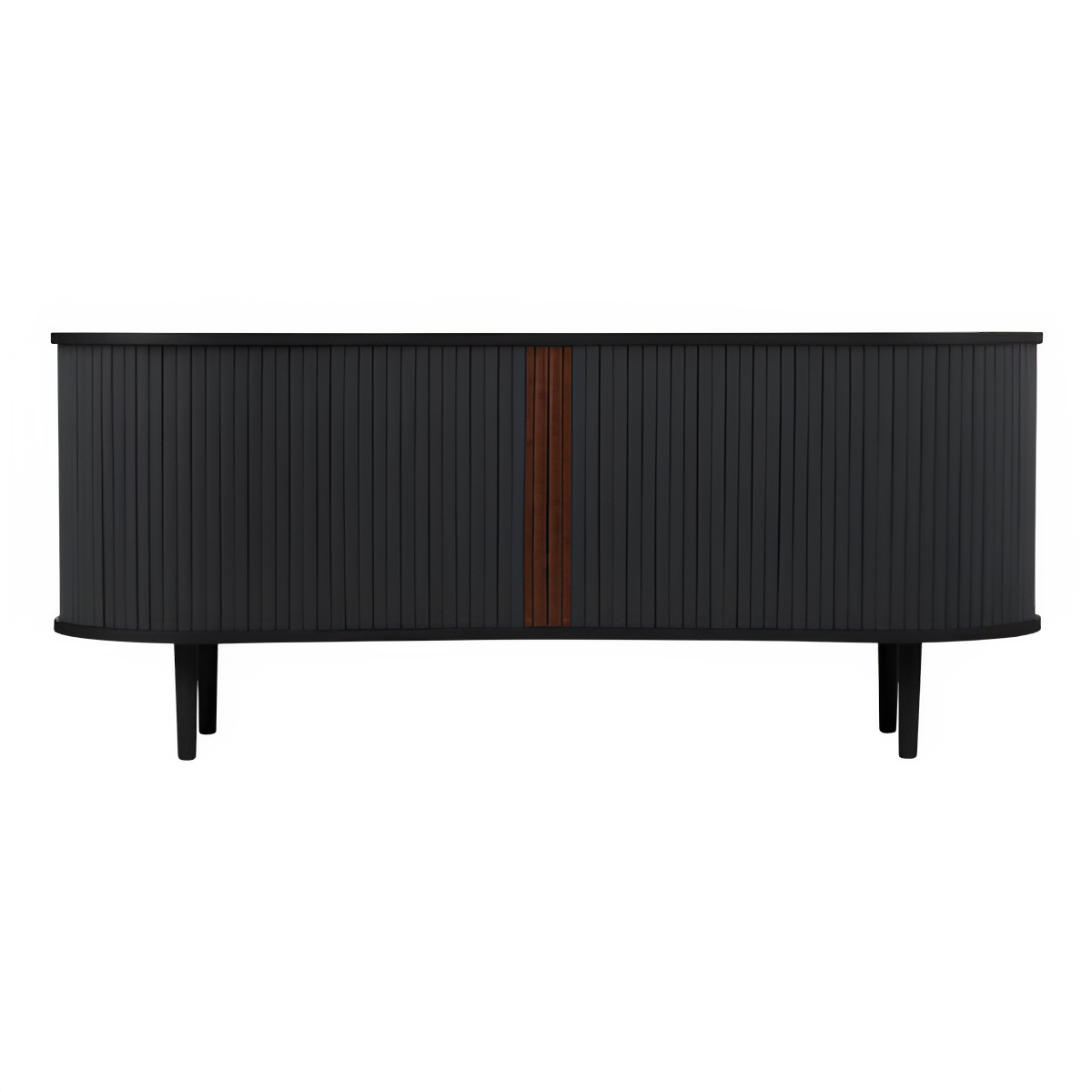 Kommode RTV AUDACIOUS anthrazit mit schwarzem Sockel