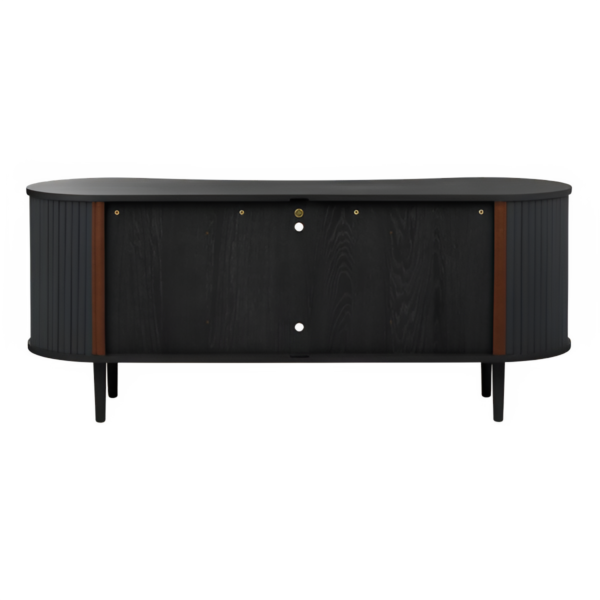 Kommode RTV AUDACIOUS anthrazit mit schwarzem Sockel