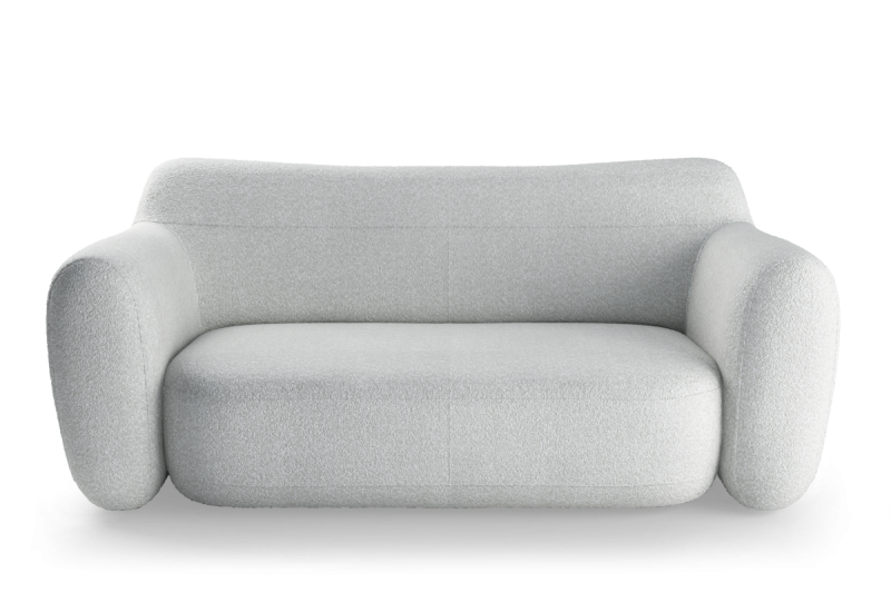 2-seater upholstered sofa MOMENTS
