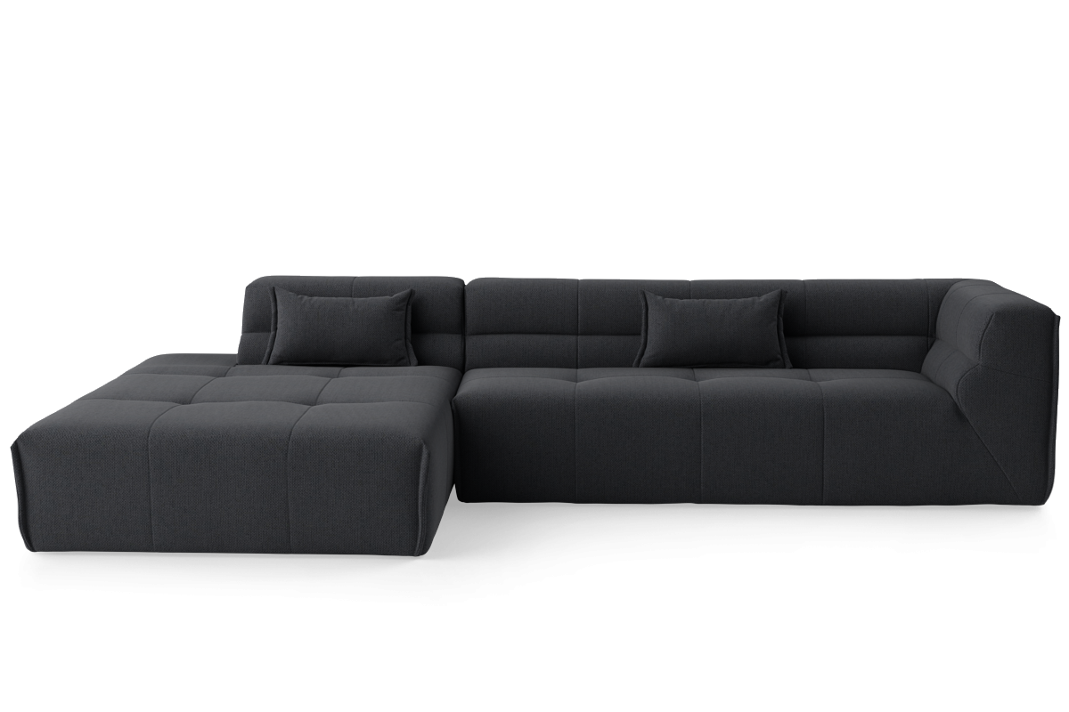 Modularer 5-Sitzer-Ecksofa links PIERO gepolstert