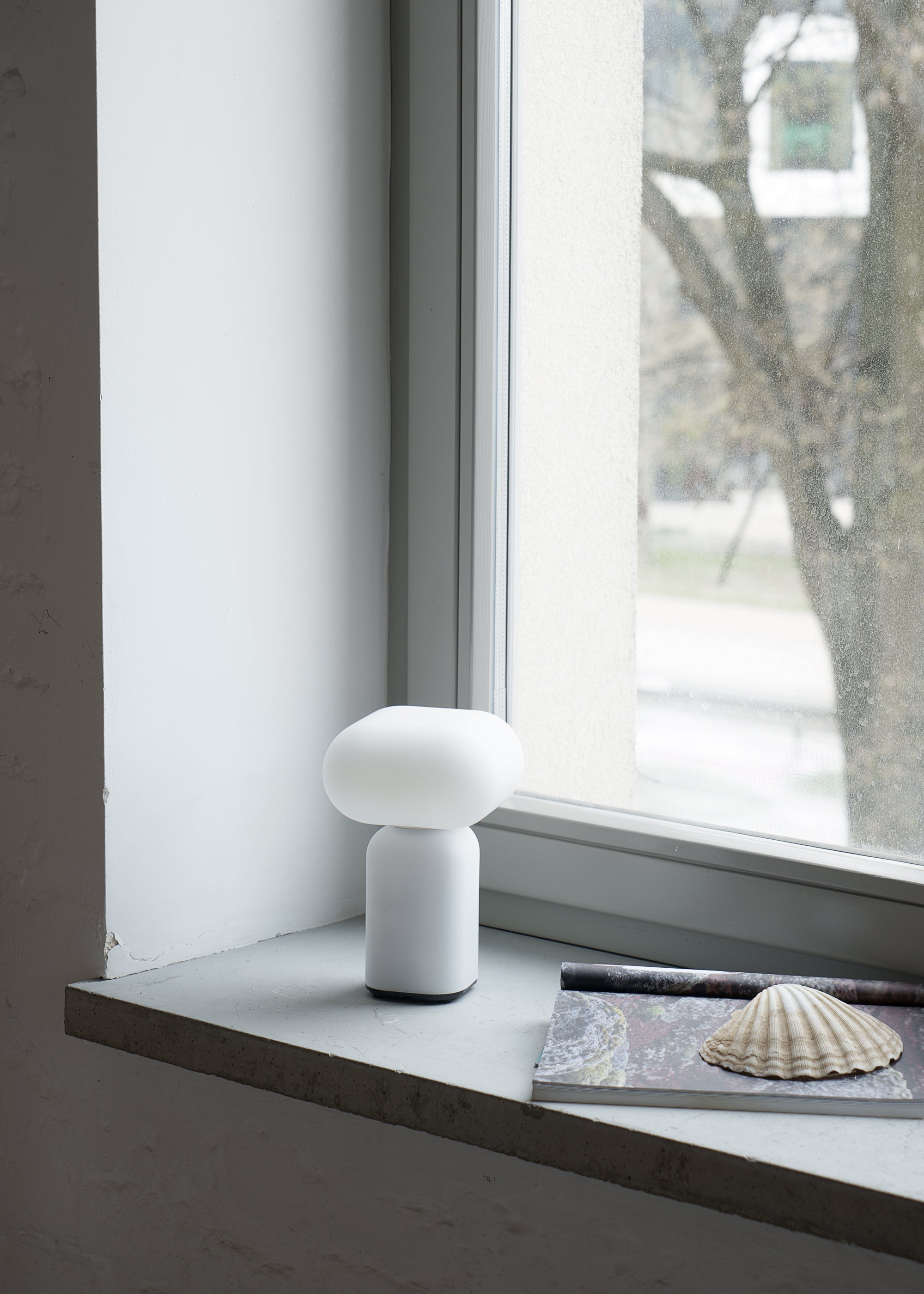 Tragbare Lampe VELIS weiß