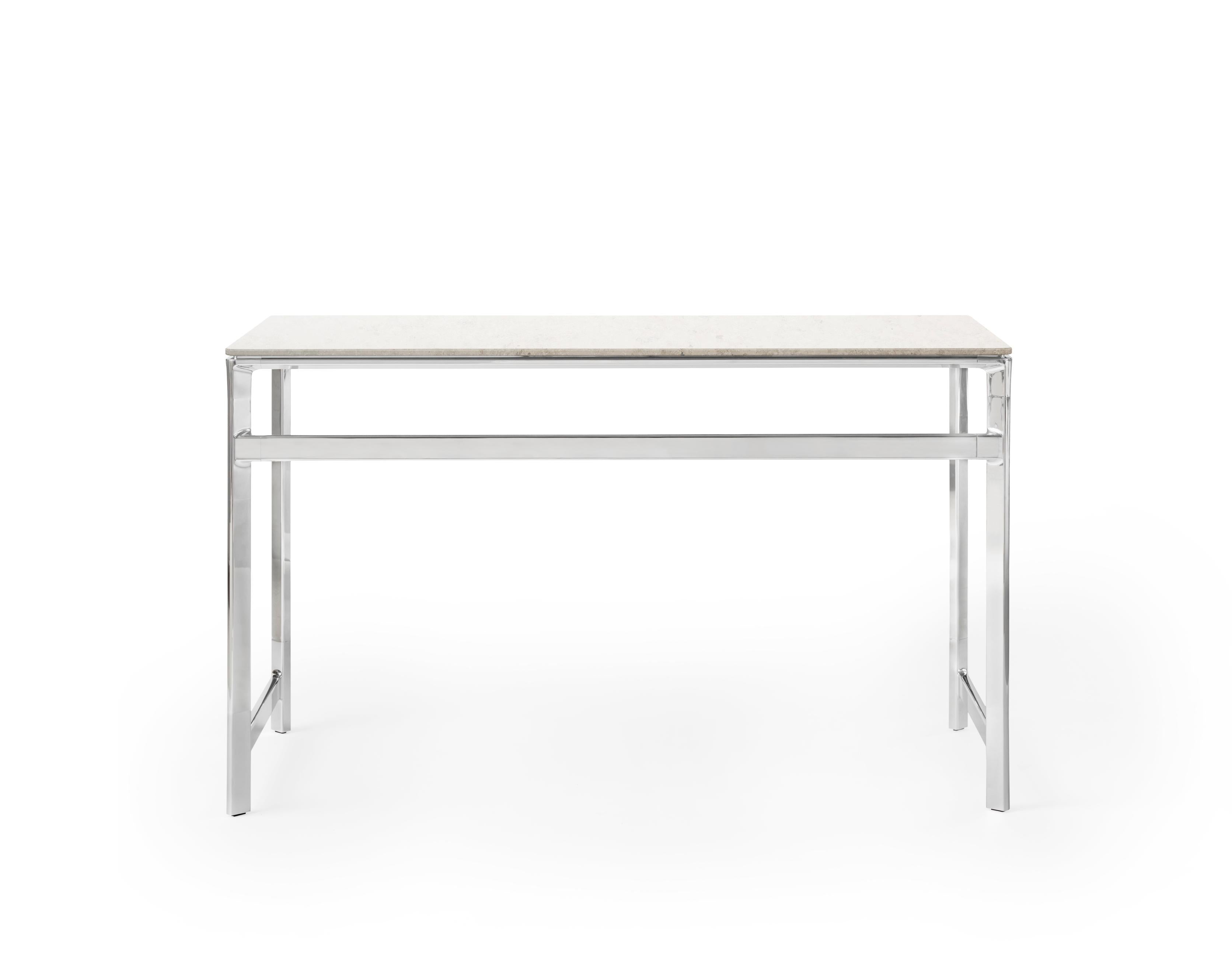 Schreibtisch STUDIO mit Marmorplatte [Antonina] [Amelia spr]