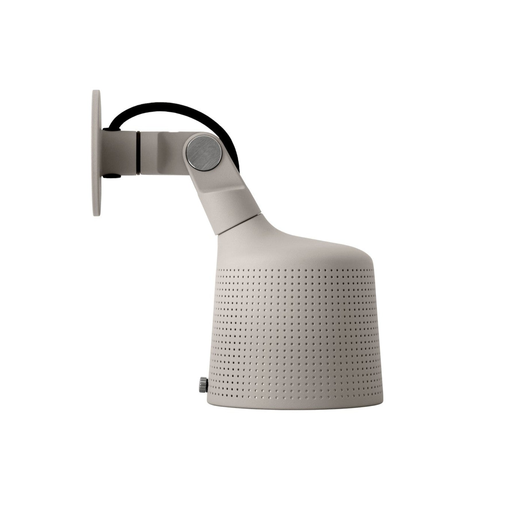 Wandlamp 524 grijs metaal