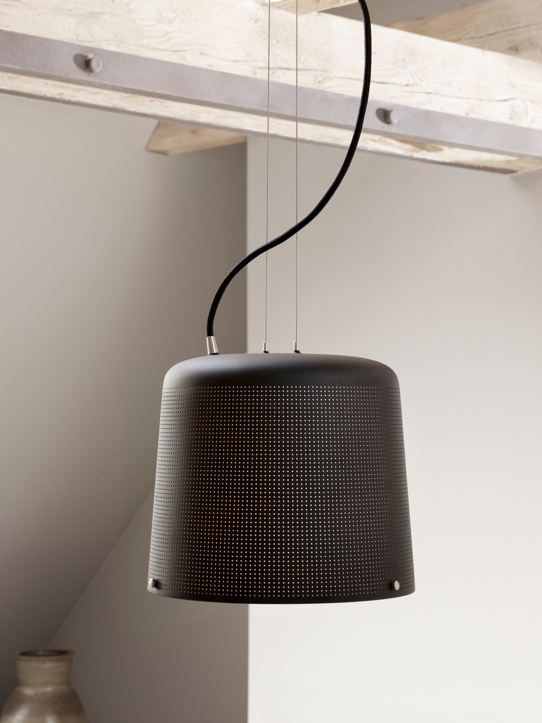 Hanglamp 526 zwart metaal