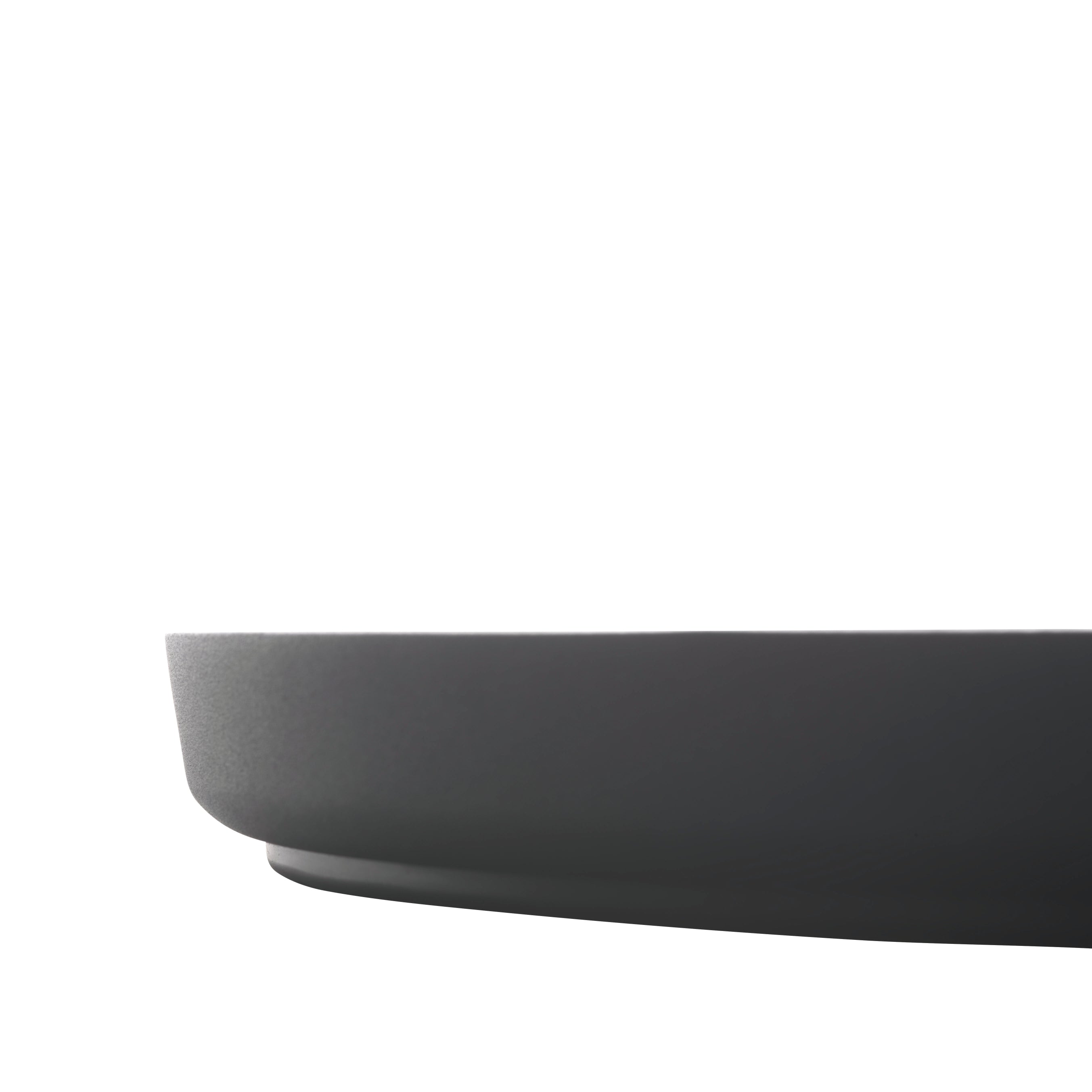 VIPP Black Round Tray