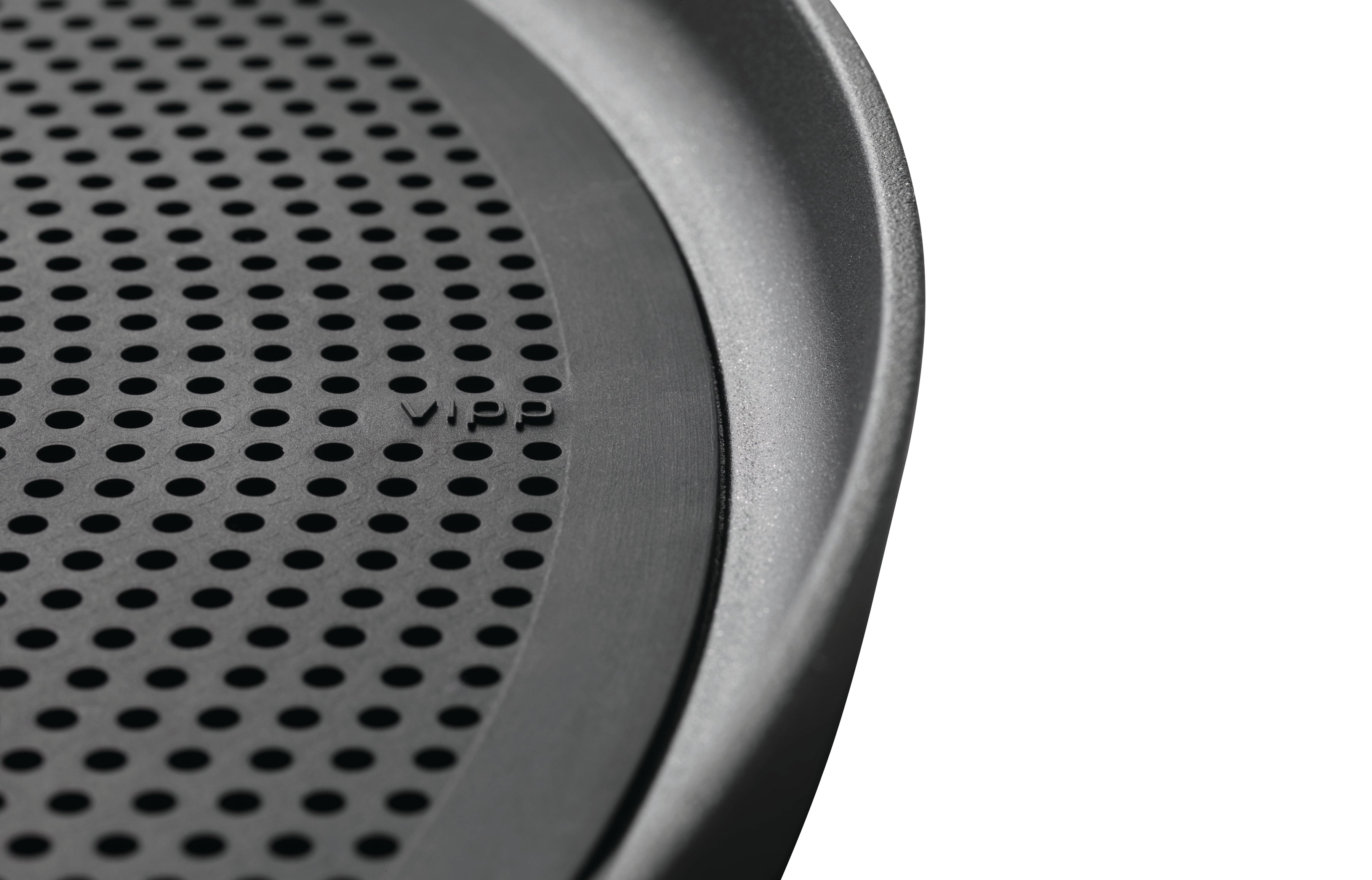 VIPP Black Round Tray