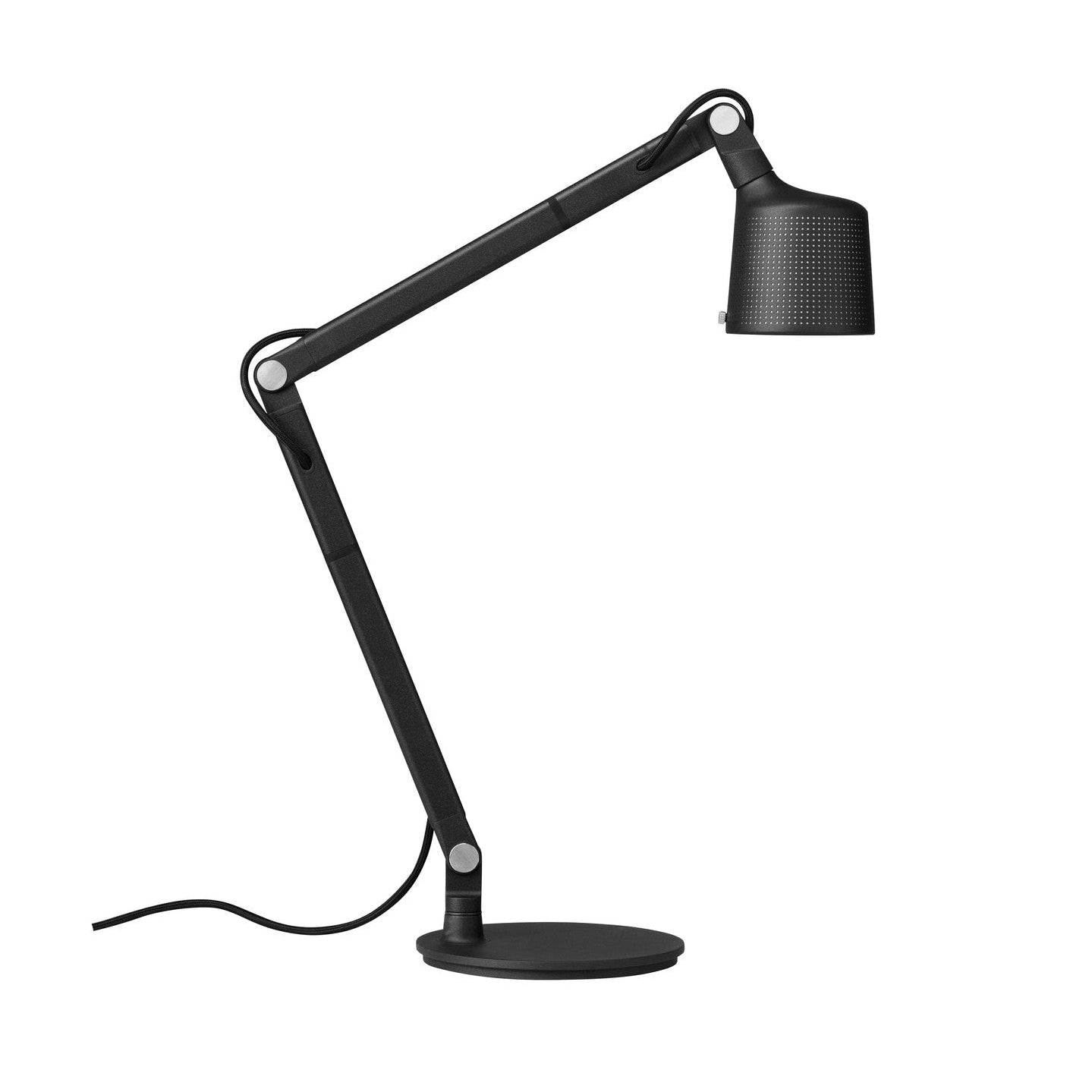 Schreibtischlampe 521 schwarz Metall
