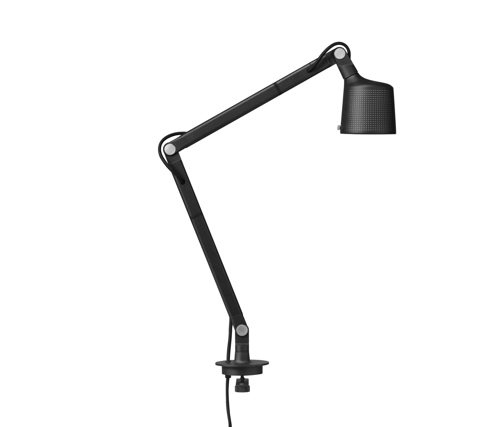 Schreibtischlampe 521 schwarz Metall