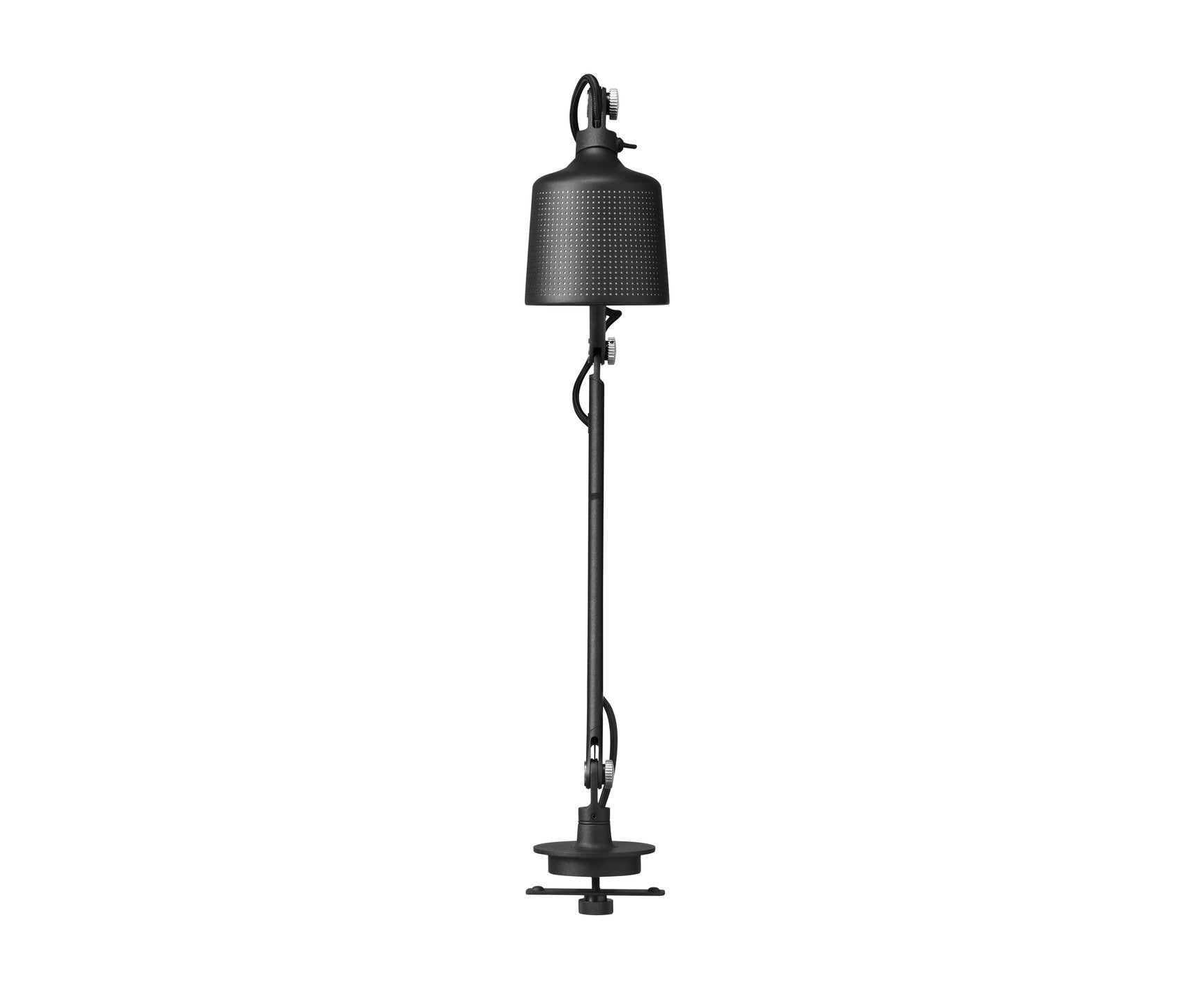 Schreibtischlampe 521 schwarz Metall