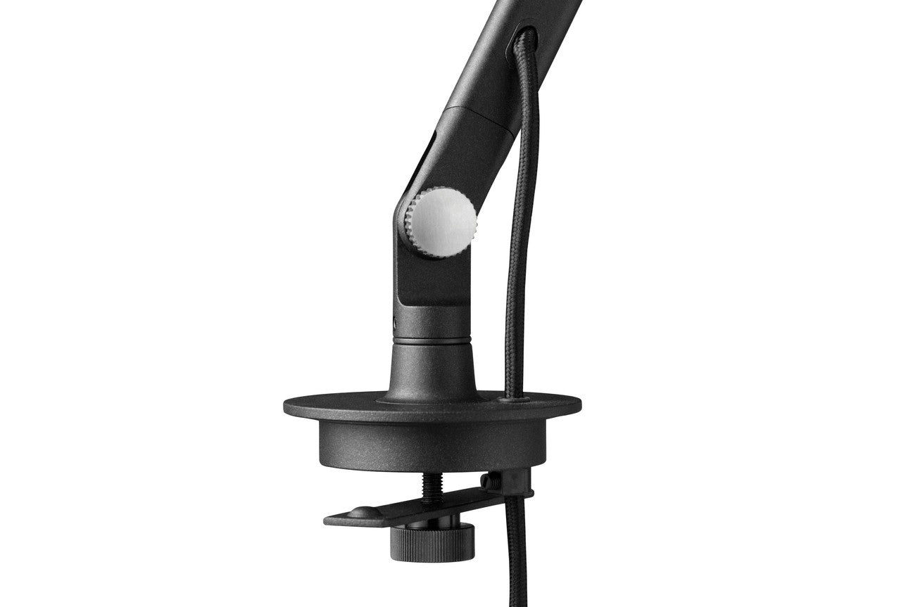 Schreibtischlampe 521 schwarz Metall