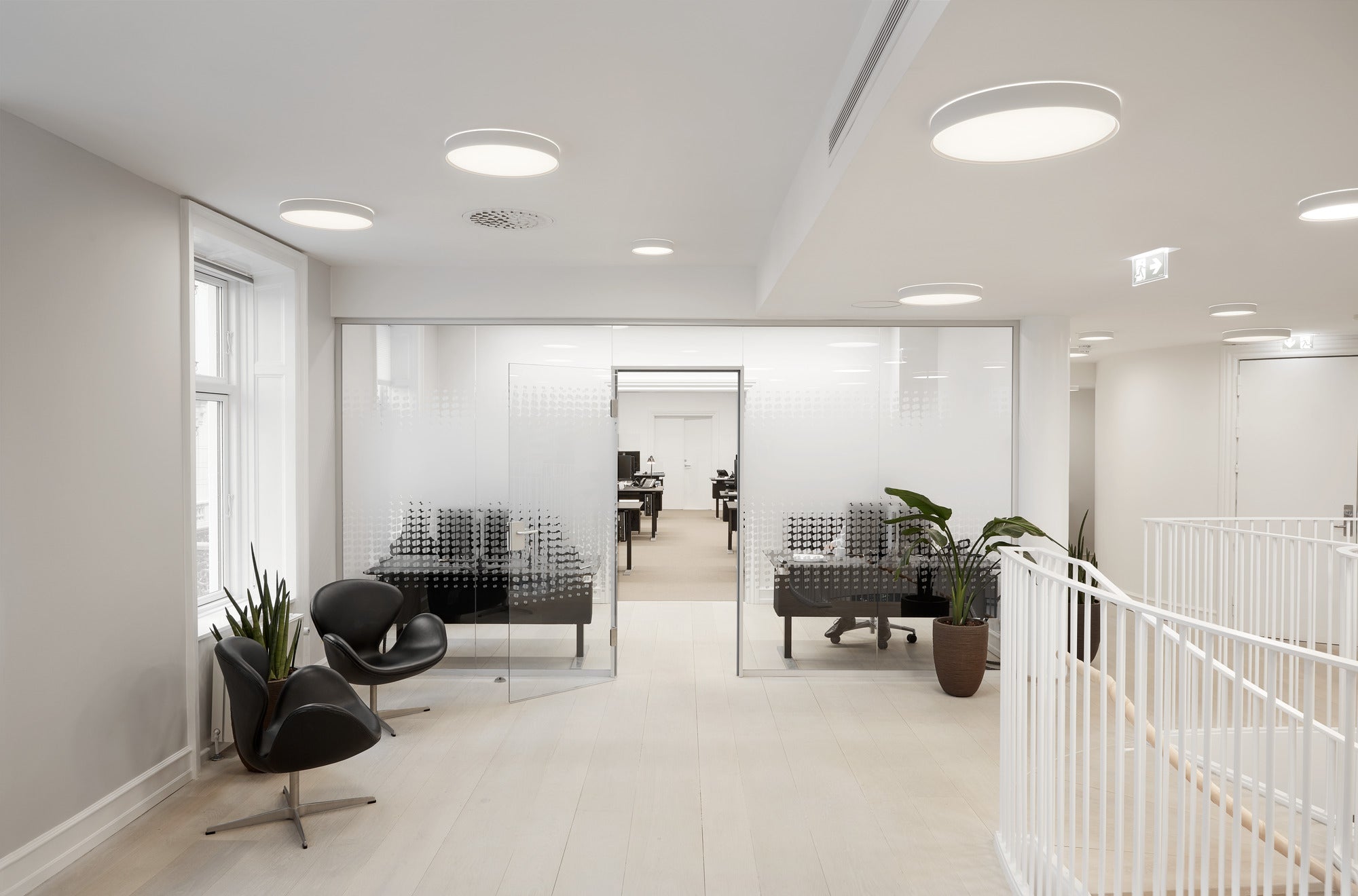 Plafon podtynkowy LP SLIM ROUND SEMI-RECESSED biały