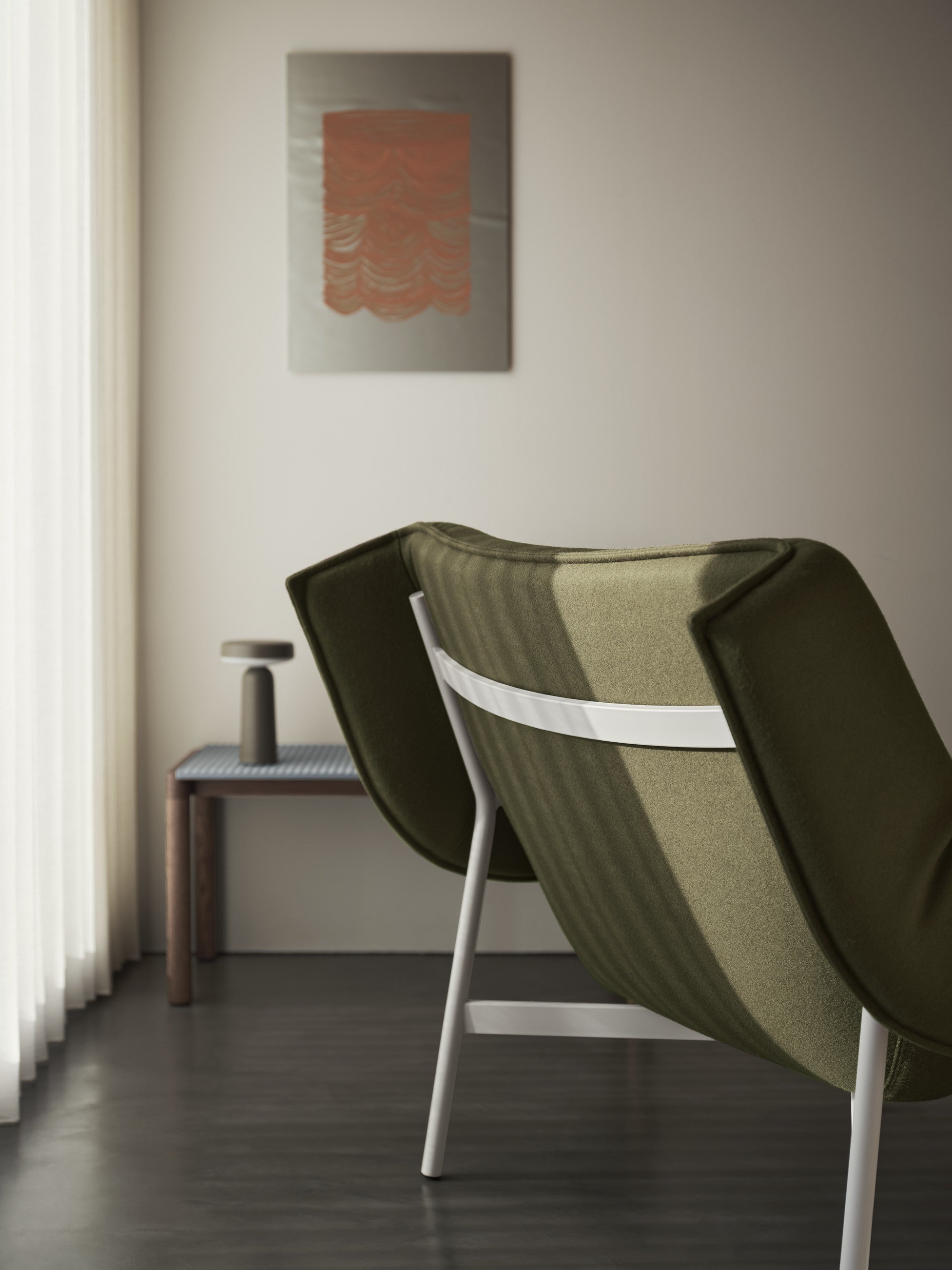Draagbare buitenlamp EASE taupe