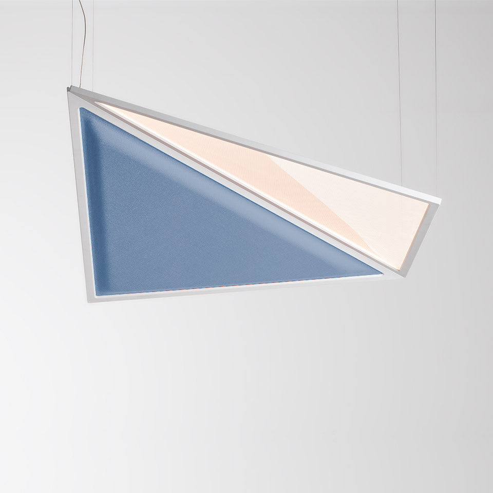 Hanglamp FLEXIA blauw