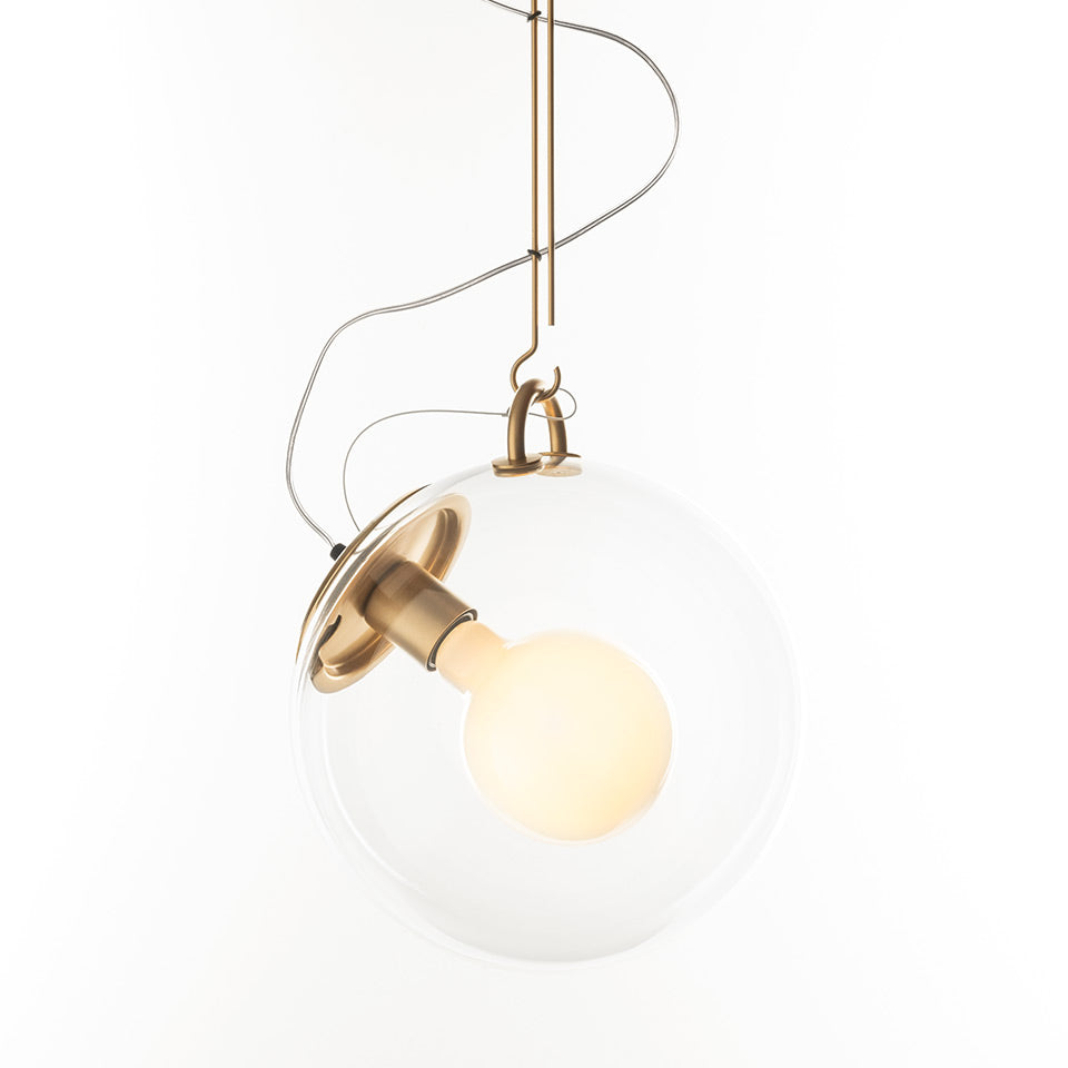 MICONOS Pendant Lamp in Satin Brass