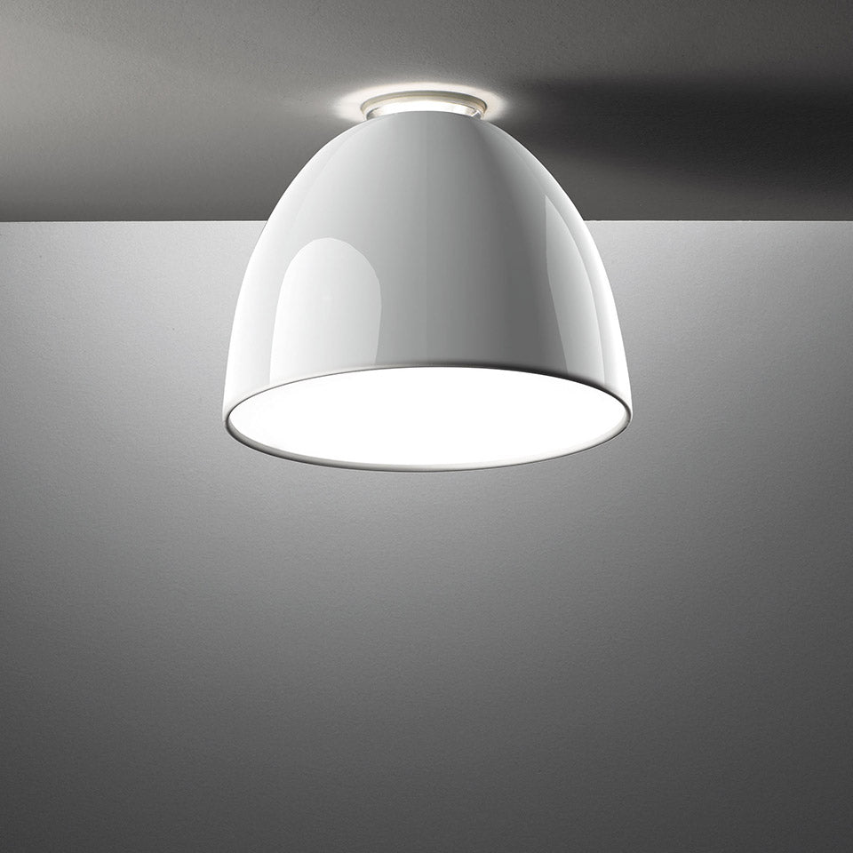 Plafondlamp NUR GLOSS wit
