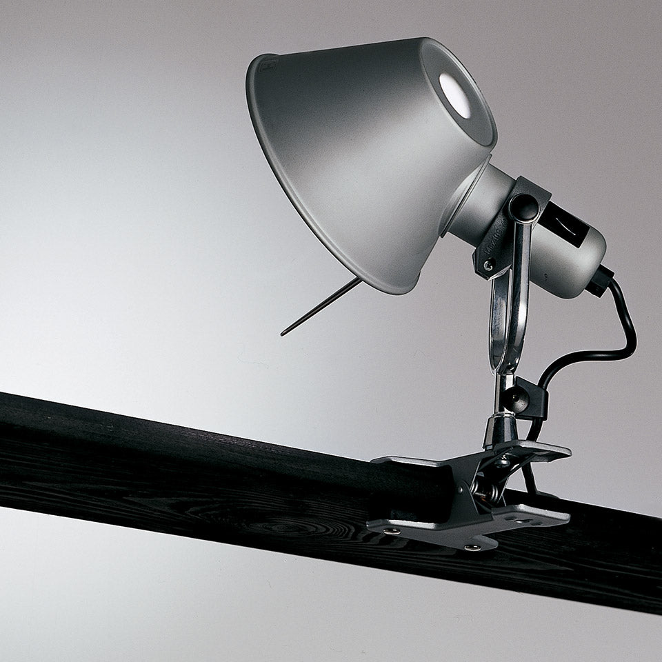 Klemmlampe TOLOMEO PINZA Aluminium