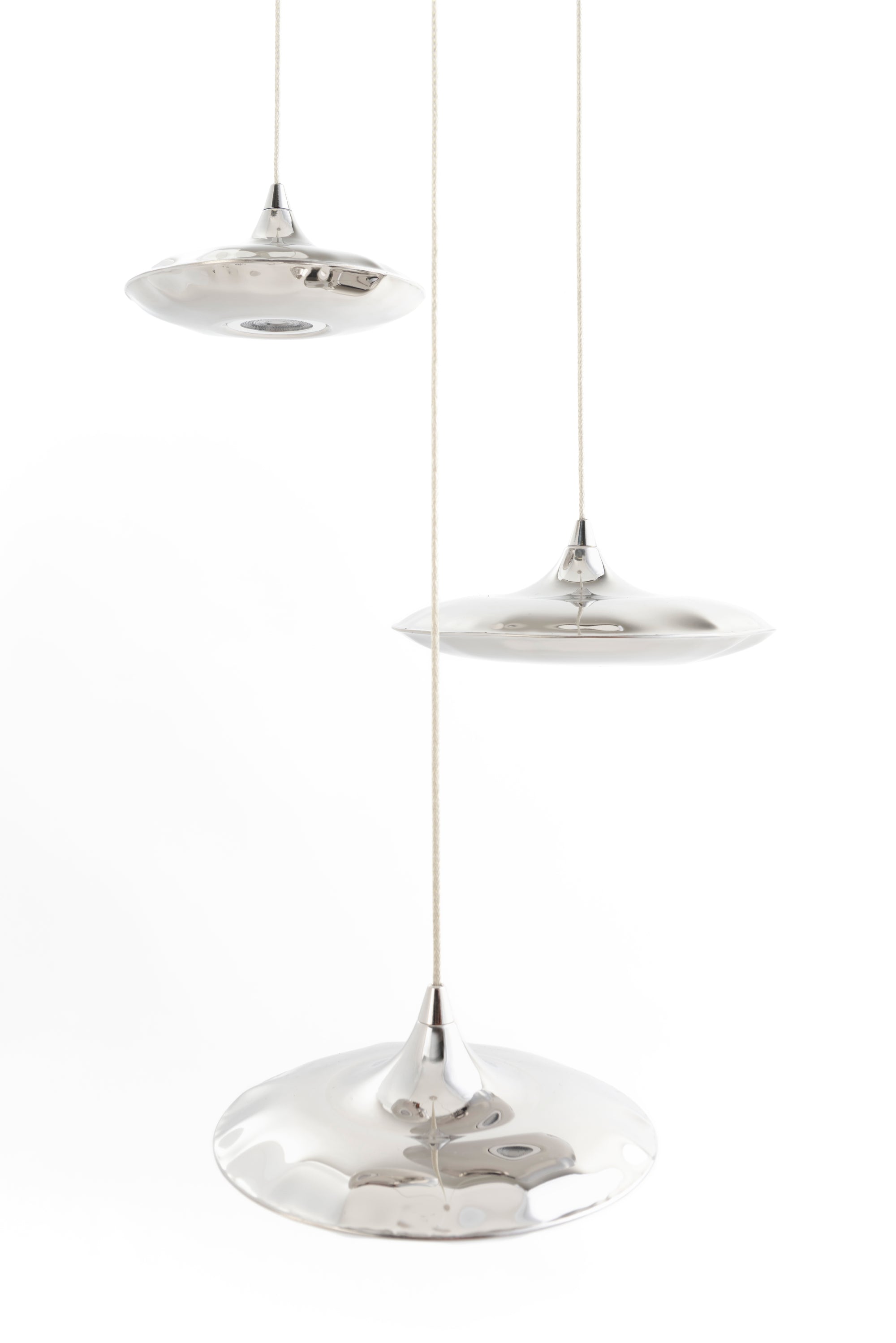 LAMPIN stainless steel pendant lamp set