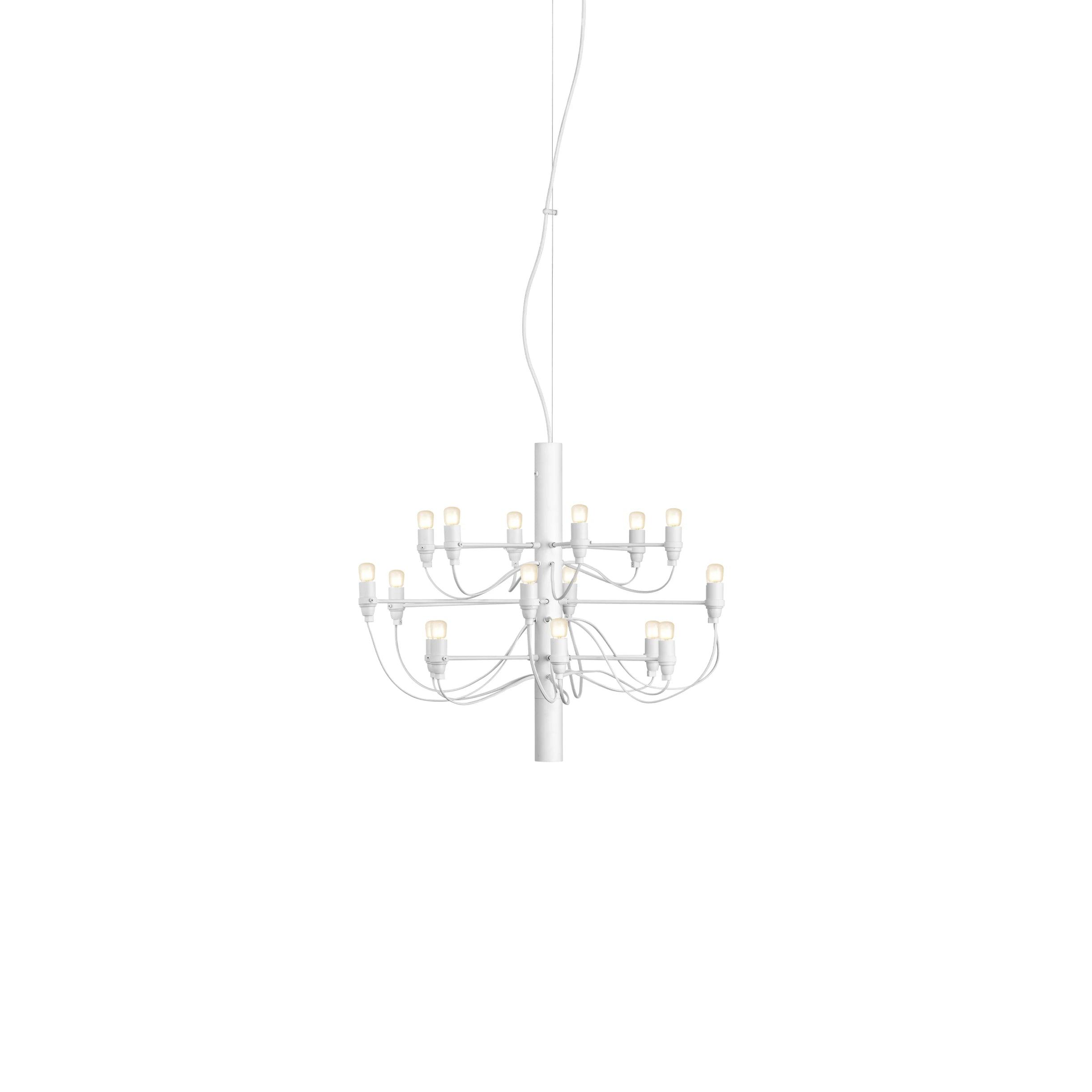 Żyrandol 2097 biały Flos S mleczny  Eye on Design