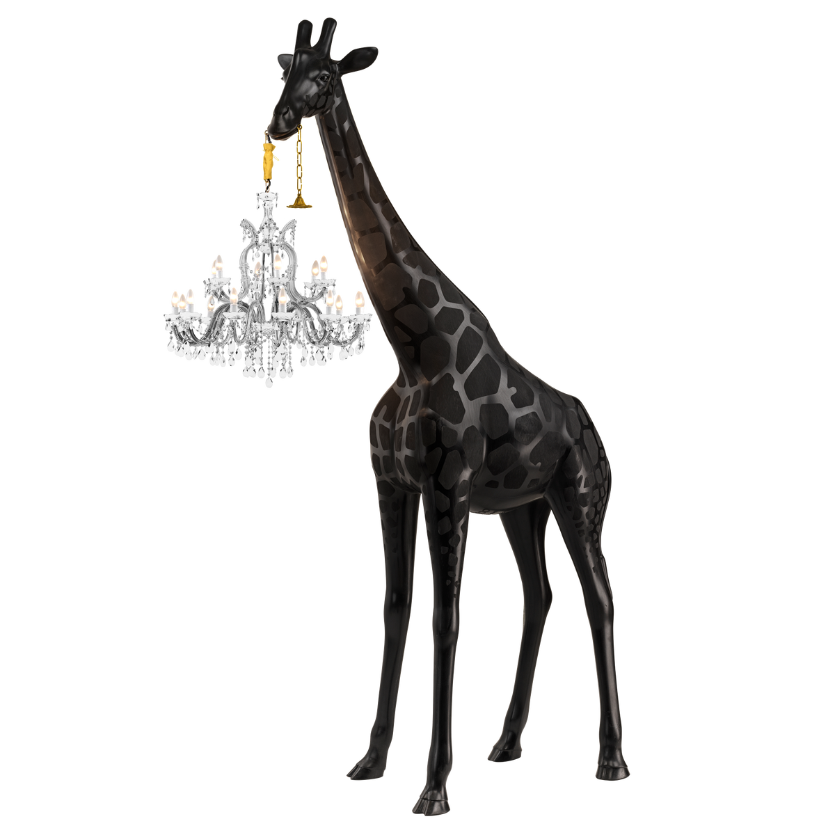 Lampa zewnętrzna GIRAFFE IN LOVE XL czarny Qeeboo    Eye on Design