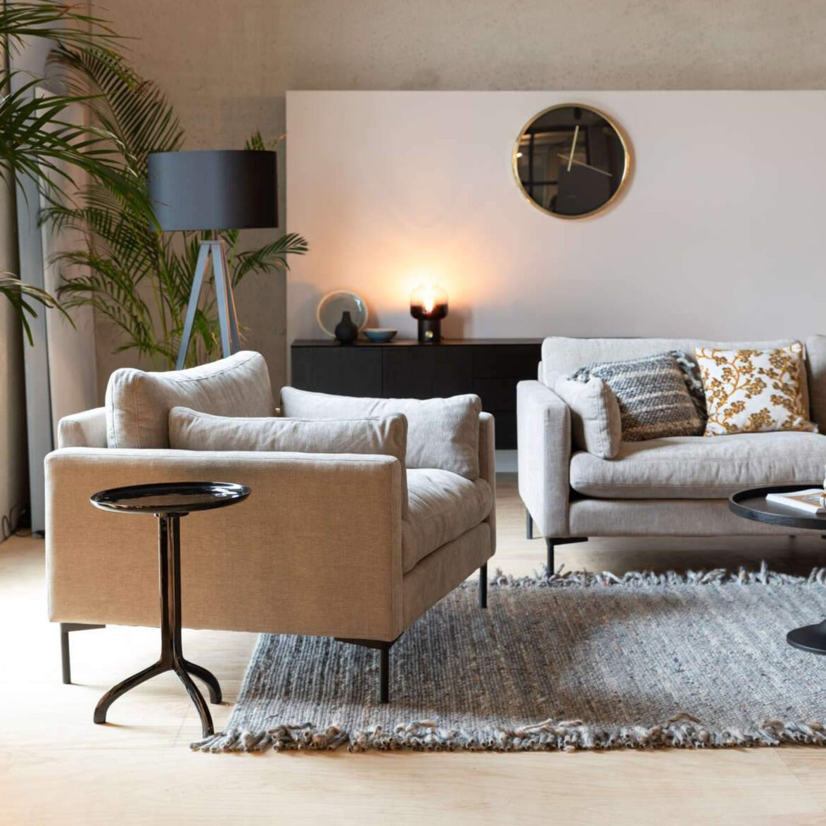 [Brak] Fotel SUMMER latte Zuiver    Eye on Design