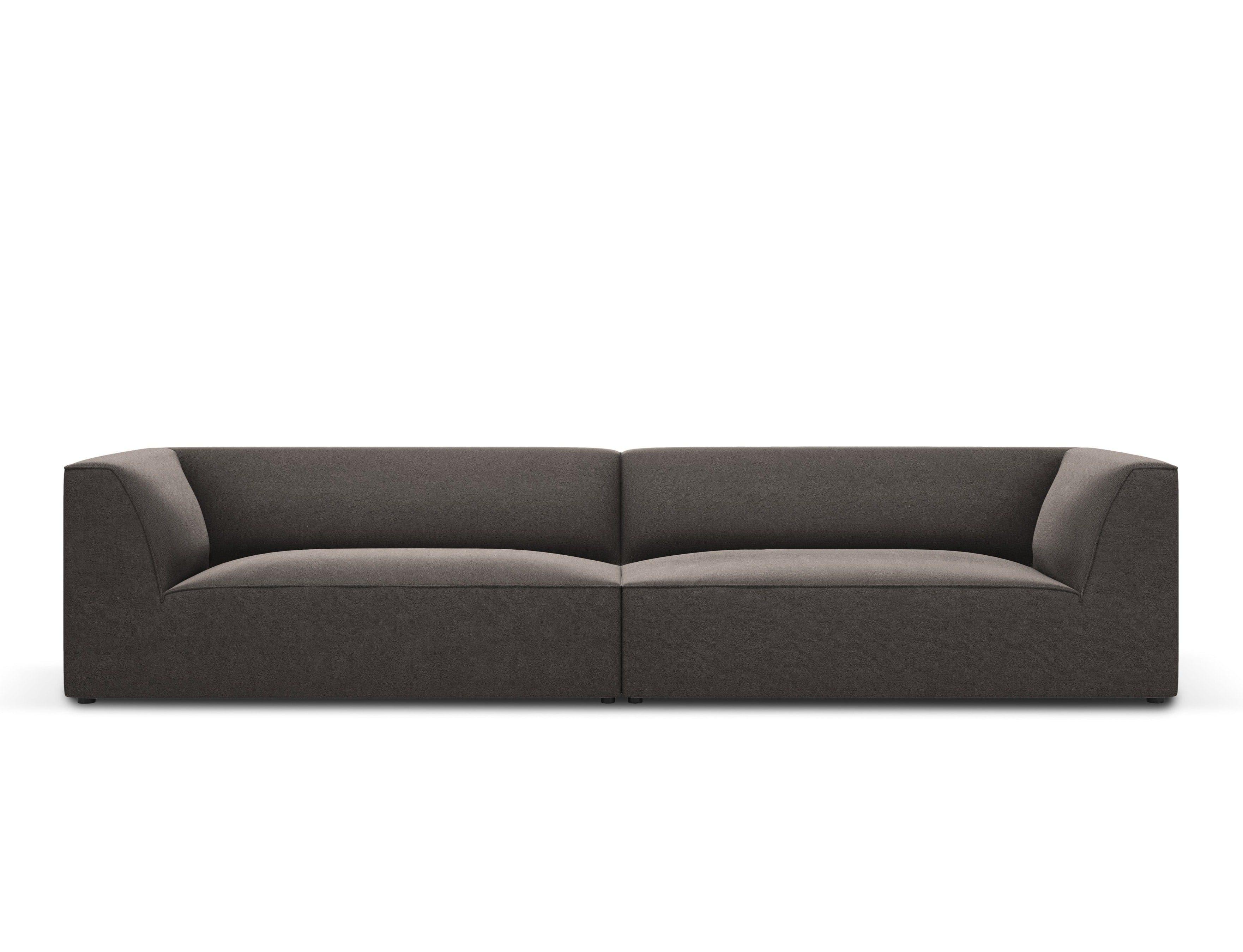 Sofa aksamitna RUBY ciemnoszary Micadoni    Eye on Design