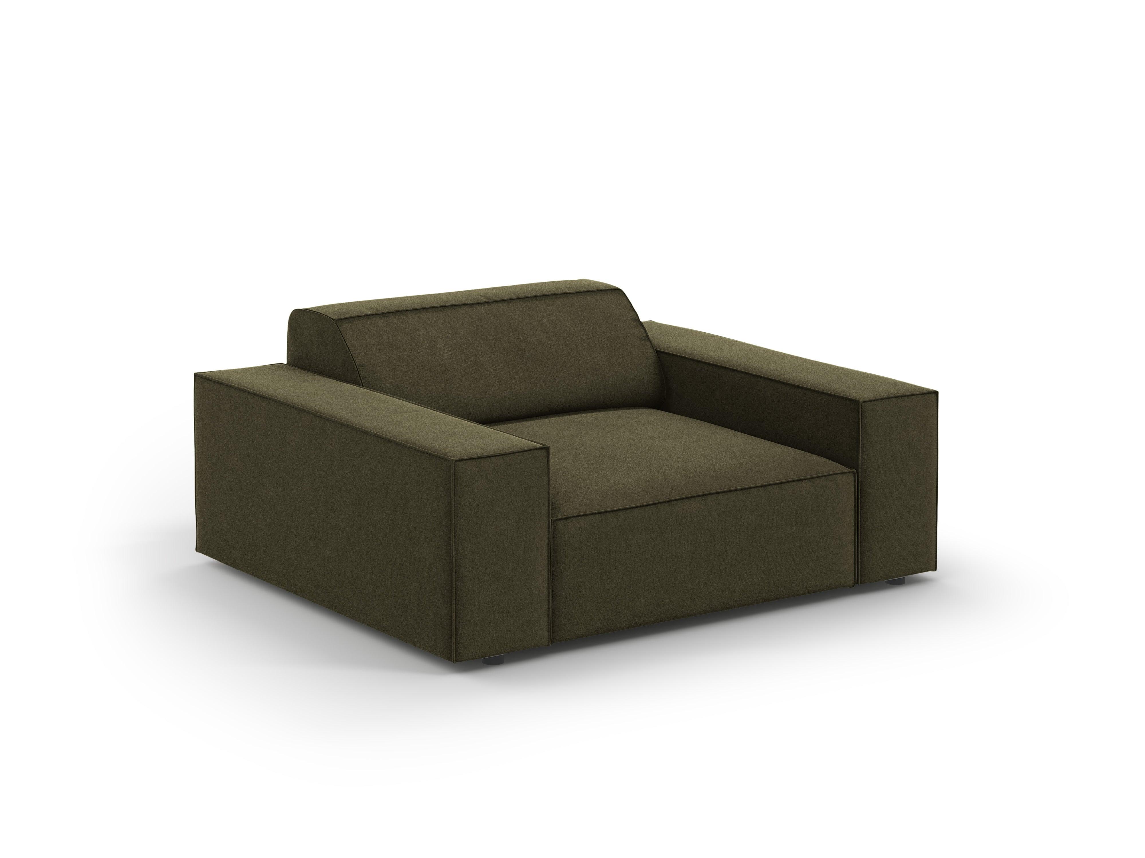 Fotel aksamitny JODIE zielony Micadoni    Eye on Design