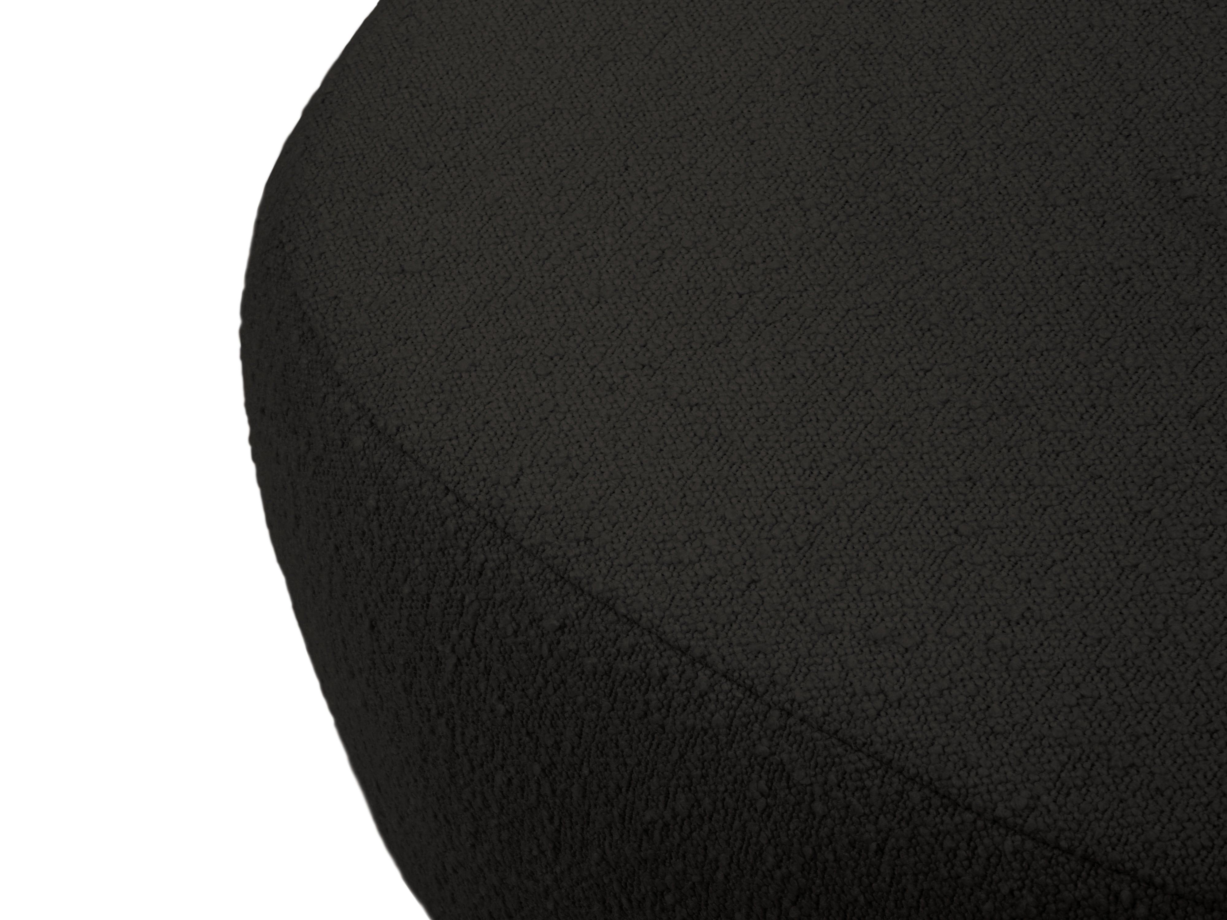 Puf SAAMIT boucle czarny Micadoni    Eye on Design