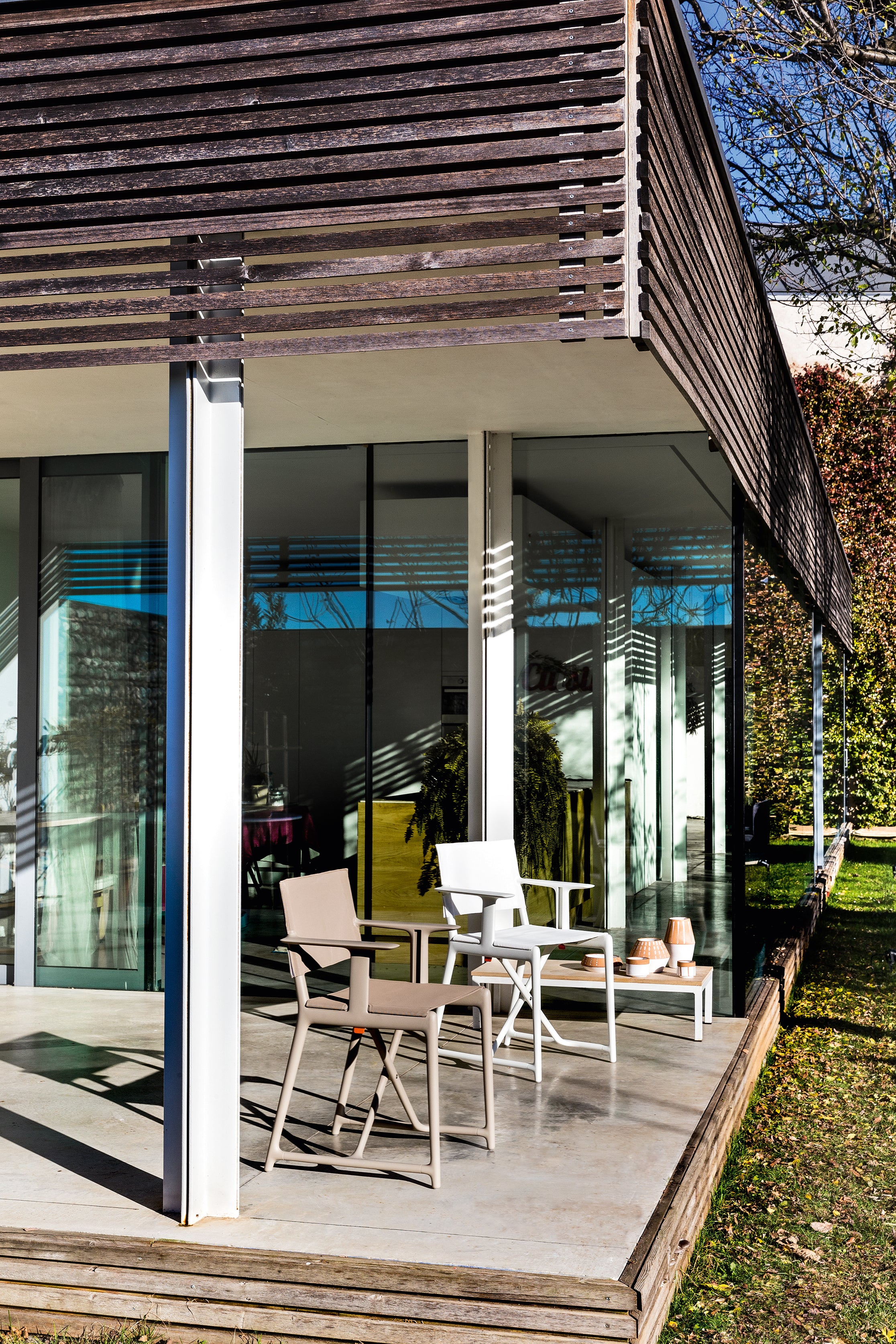 Krzesło reżyserskie STANLEY taupe Magis    Eye on Design