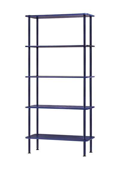 Regał 4-poziomowy TEIDI dębowy – noo.ma