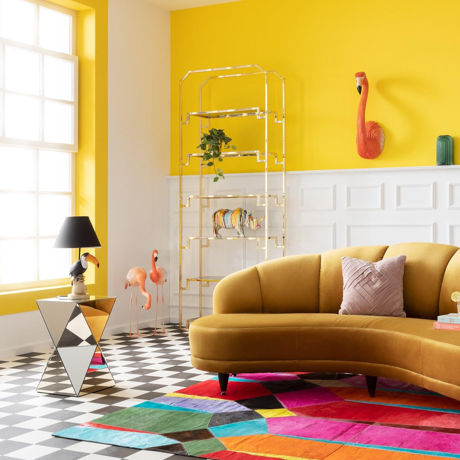 Figurka dekoracyjna RHINOCEROS wielokolorowy Kare Design    Eye on Design