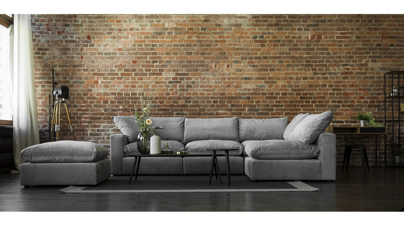 Sofa modułowa LAZY z wyższą podstawą - kolor do wyboru Nordic Line    Eye on Design