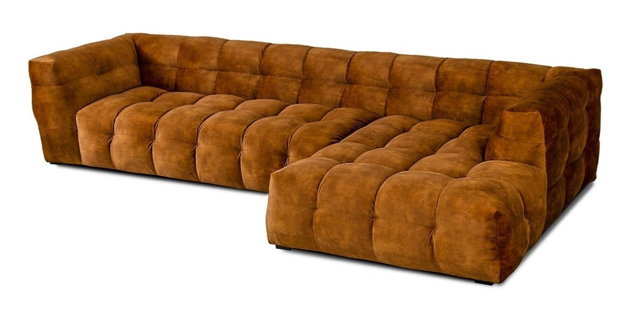 Narożnik prawostronny MICHELLE - rozmiar i kolor do wyboru Nordic Line    Eye on Design